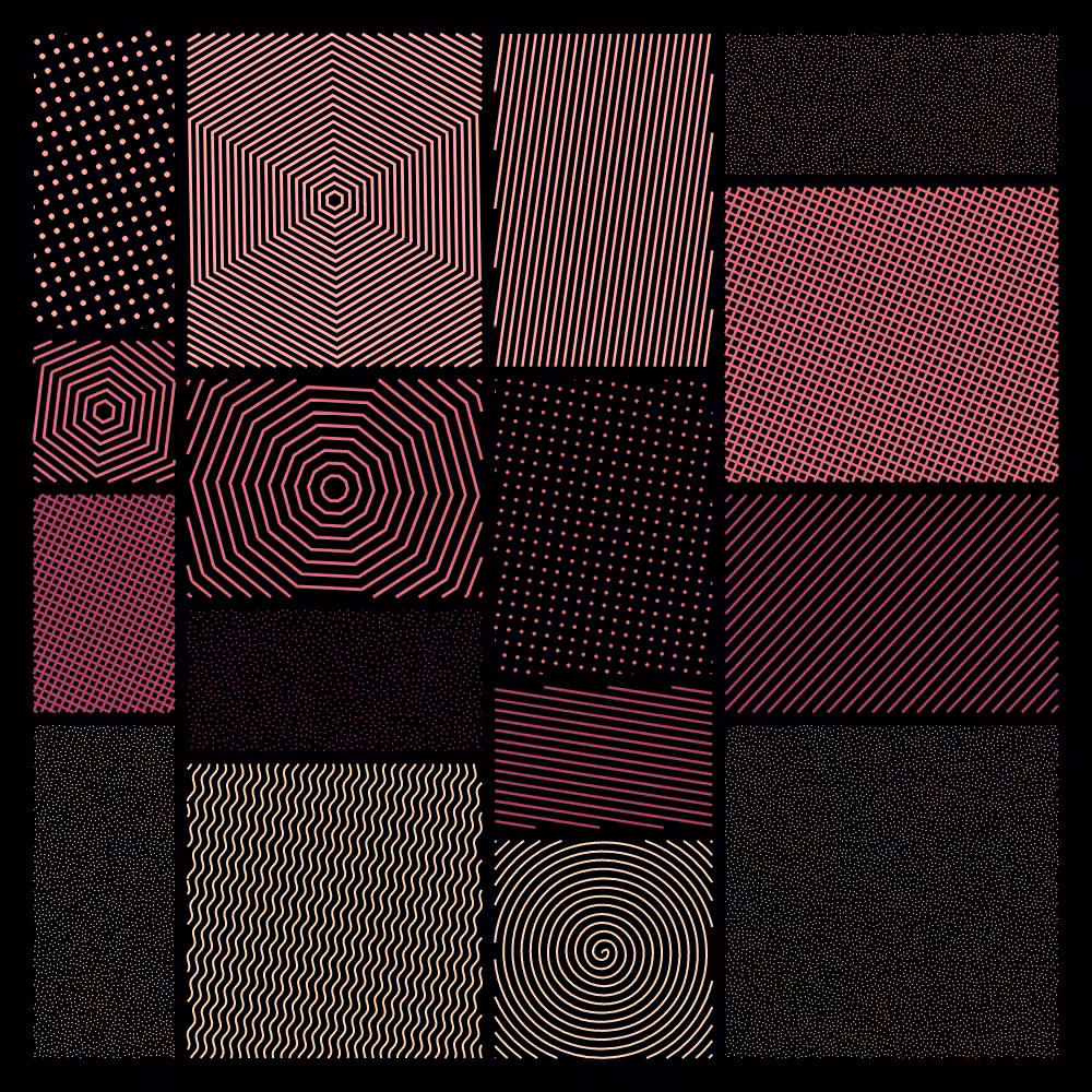 Pattern Grid  #84