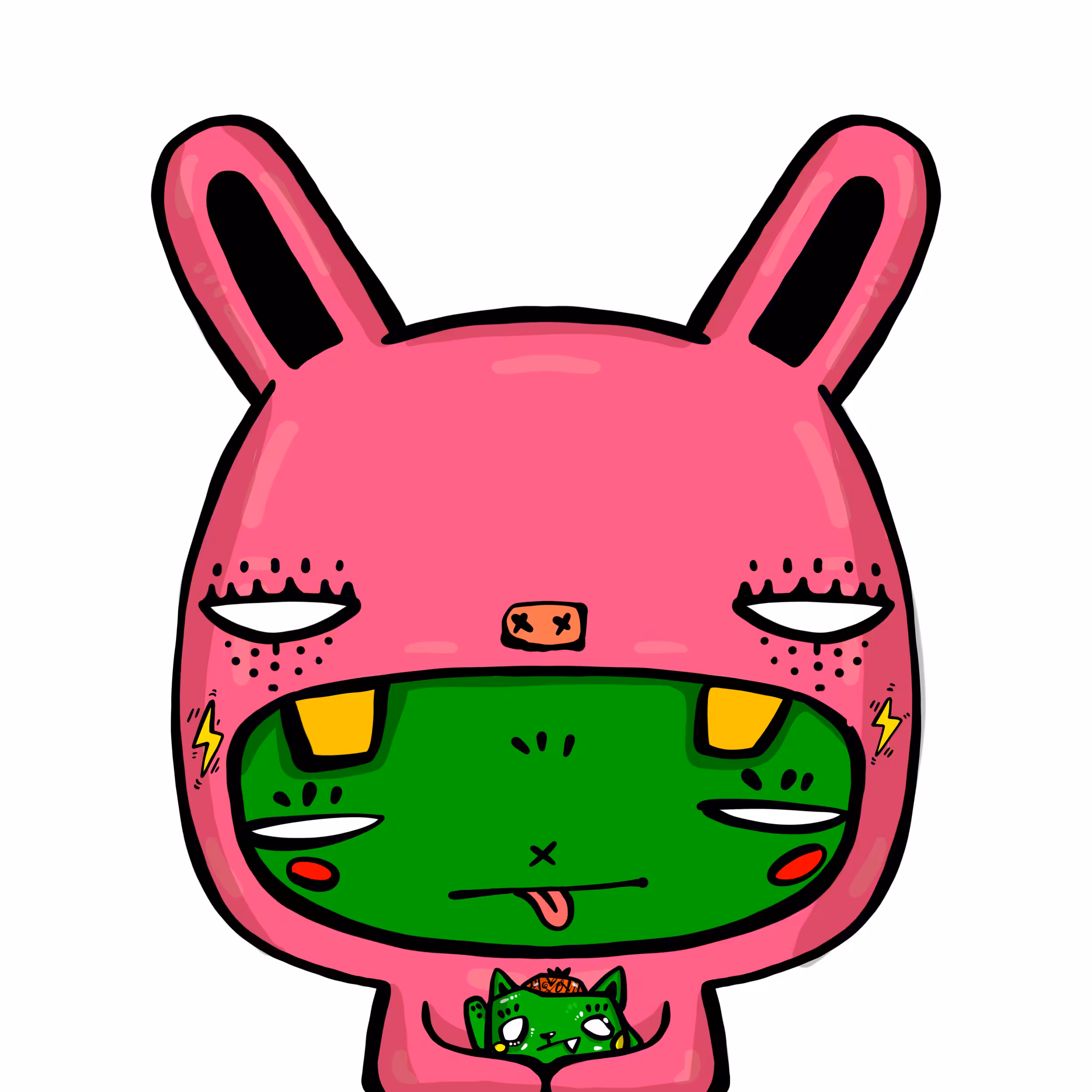 TOKYO PUNKS | BAD BUNNIES: TKP BAD BUNNY #0885