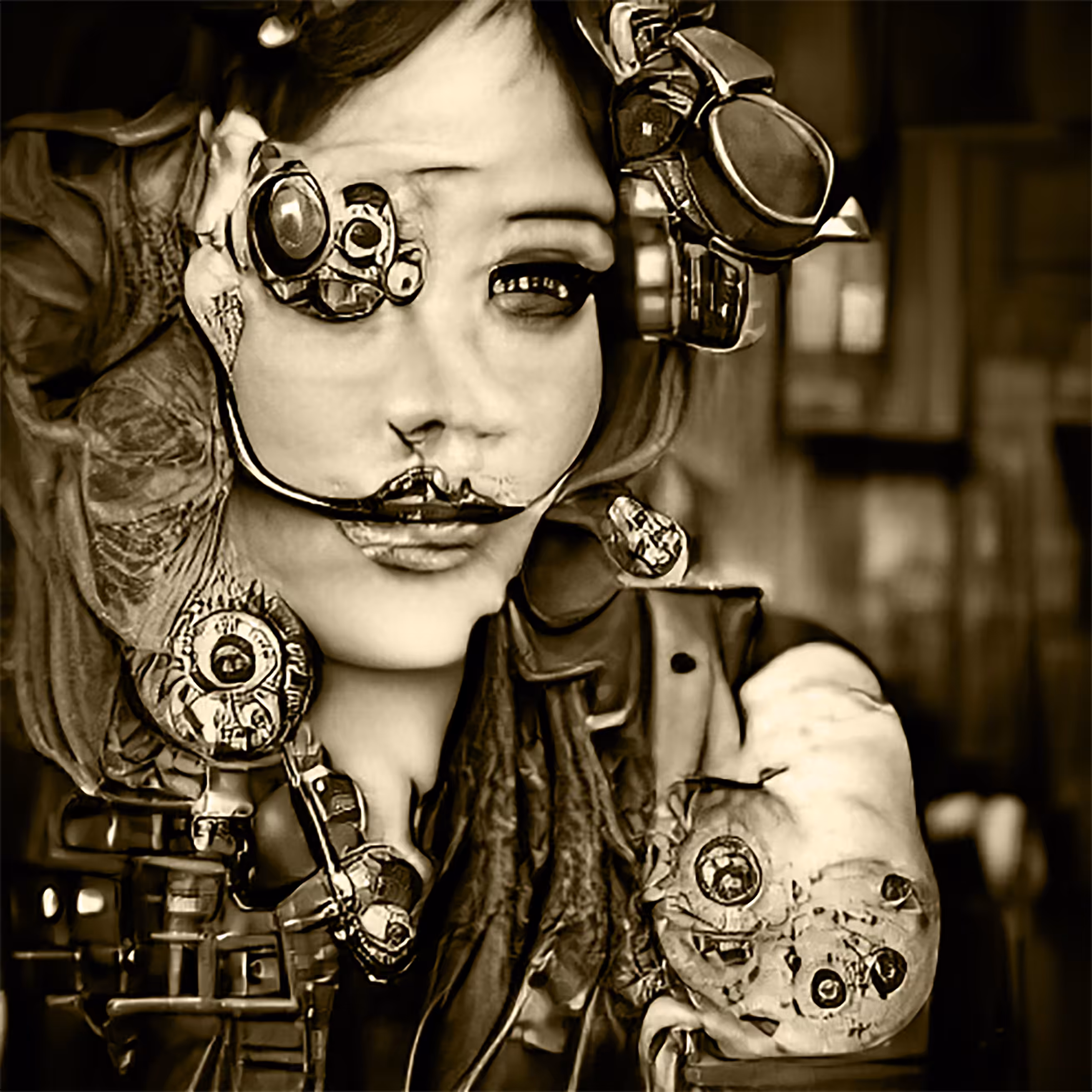 Steampunk girl #5