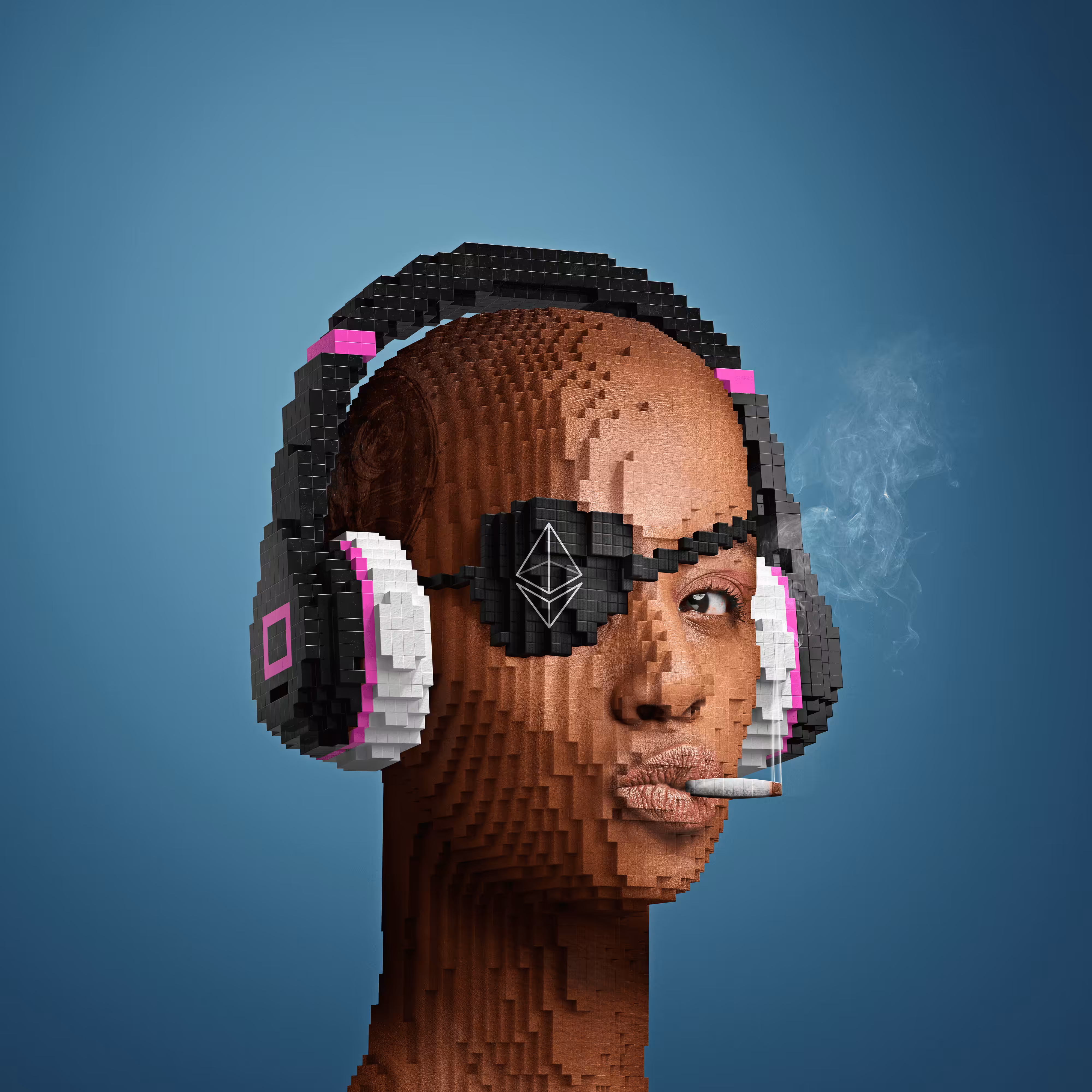 Block Head Punk 080