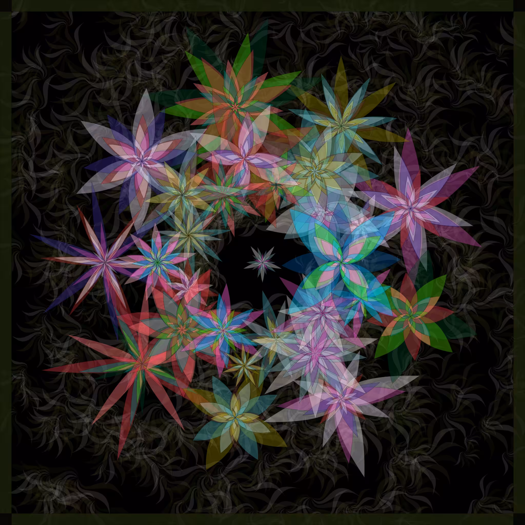 Bezier Garden #117