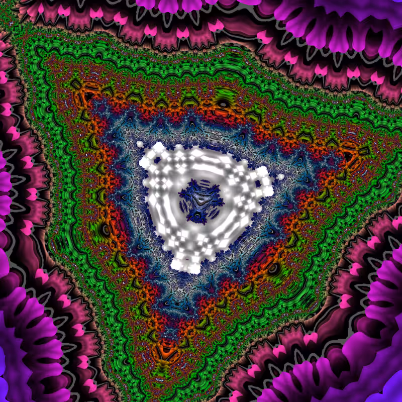 Fractal Flower #105