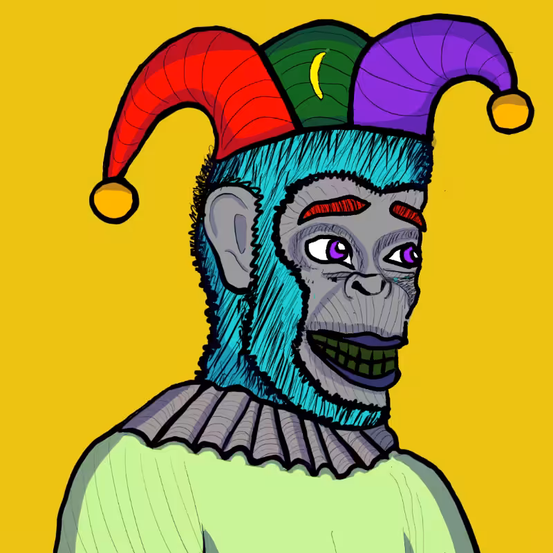 Clown Ape Club Tezos Ultra Superior-CACTUS #2