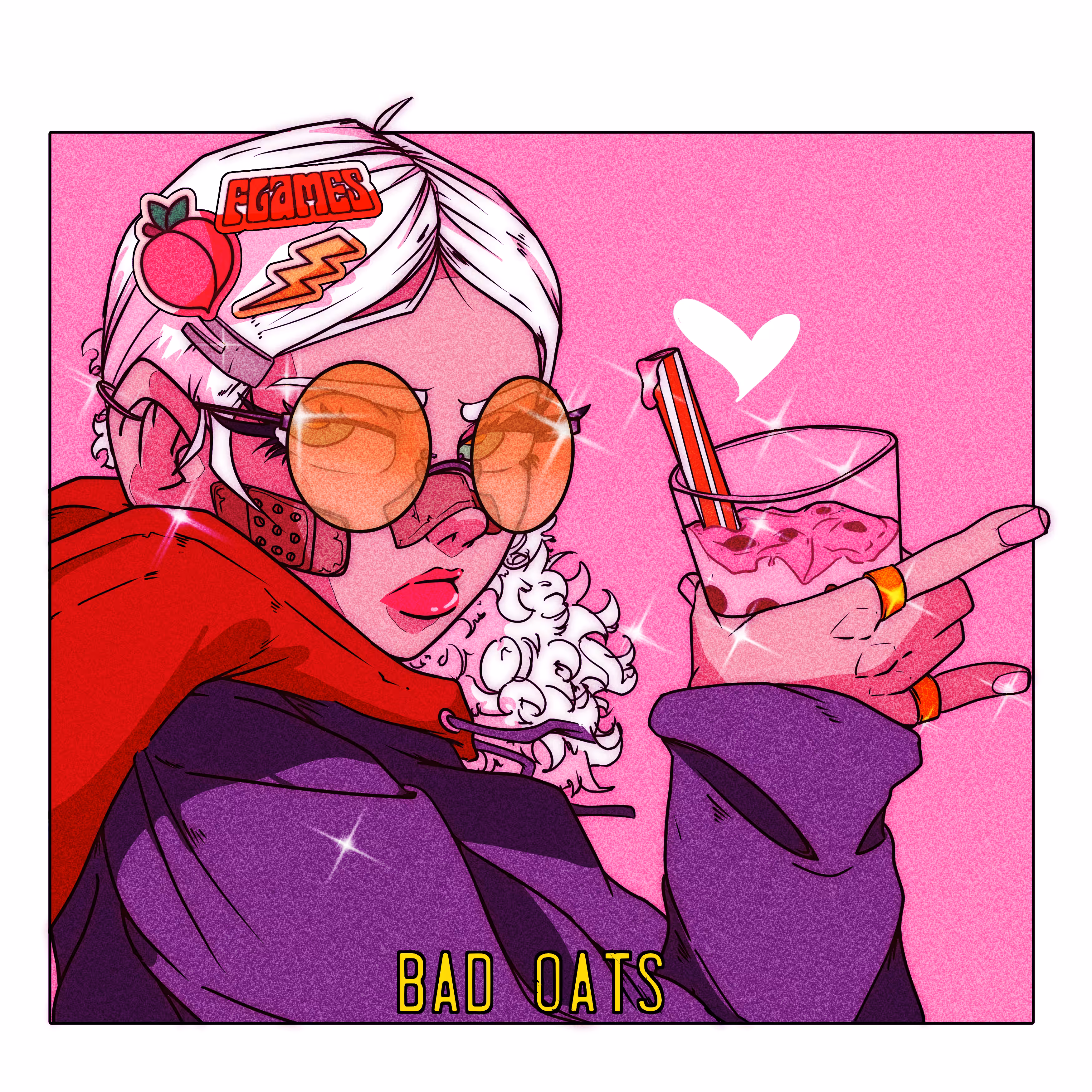 pink boba