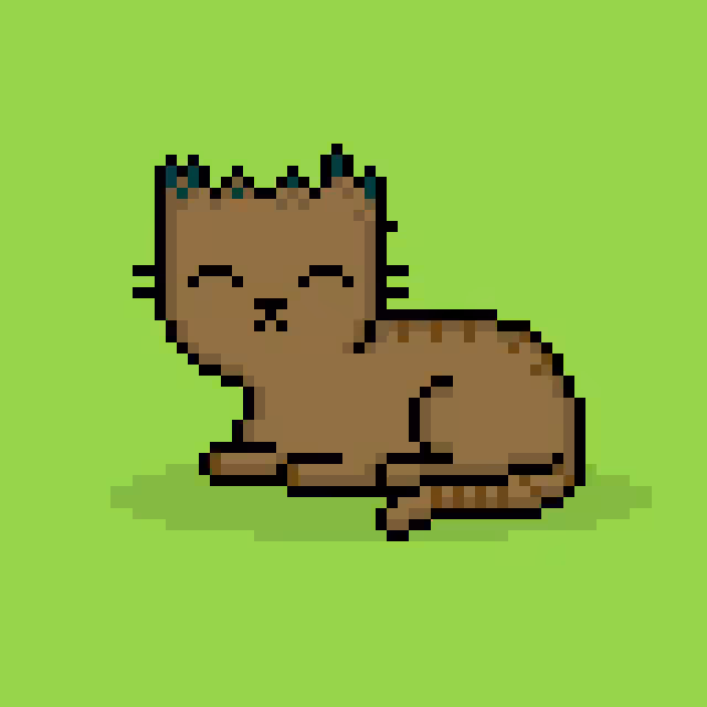 pixel kitten: Pixel Kitten #0064