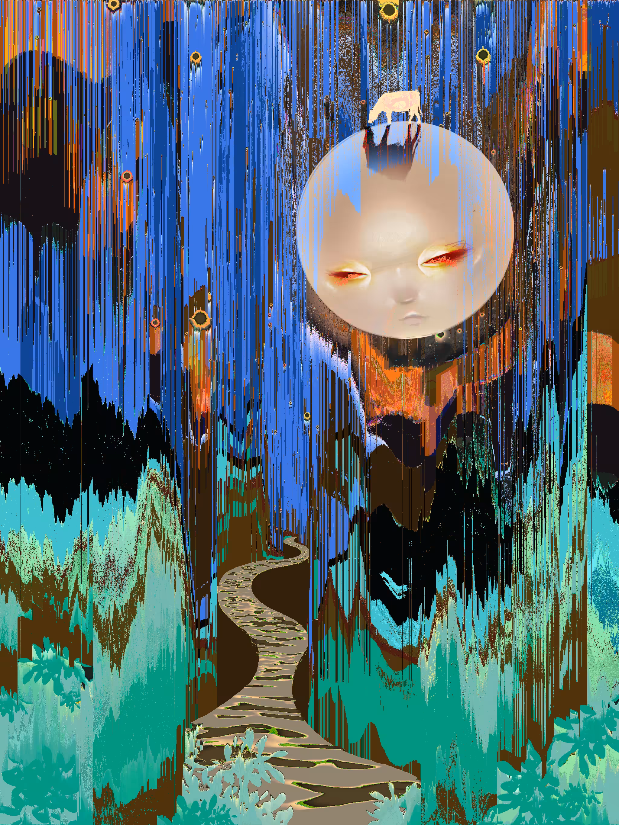 The Cow Stood on the Moon