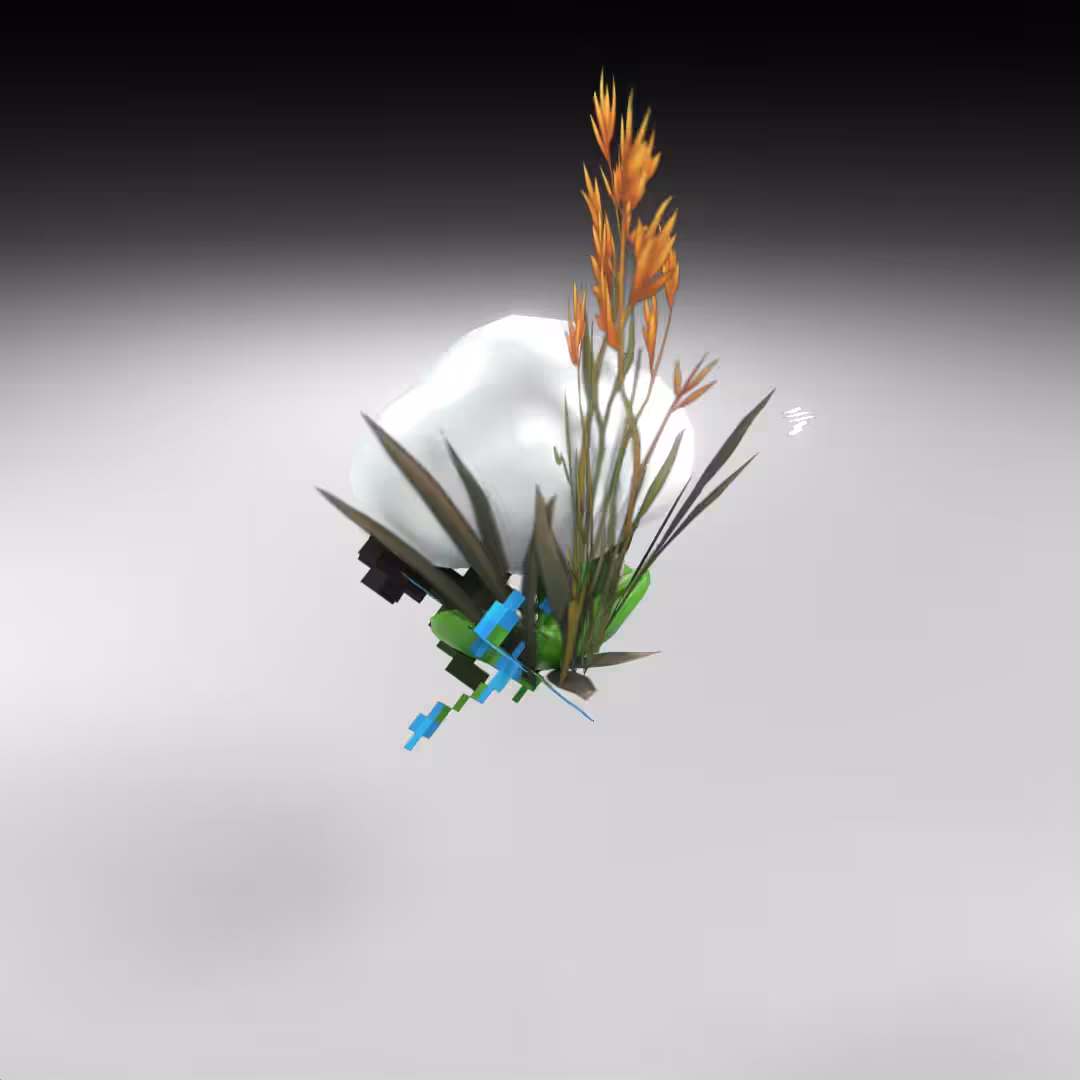 Out-Game Flowers (Small Bouquets): Hand-hacked Bouquet 148