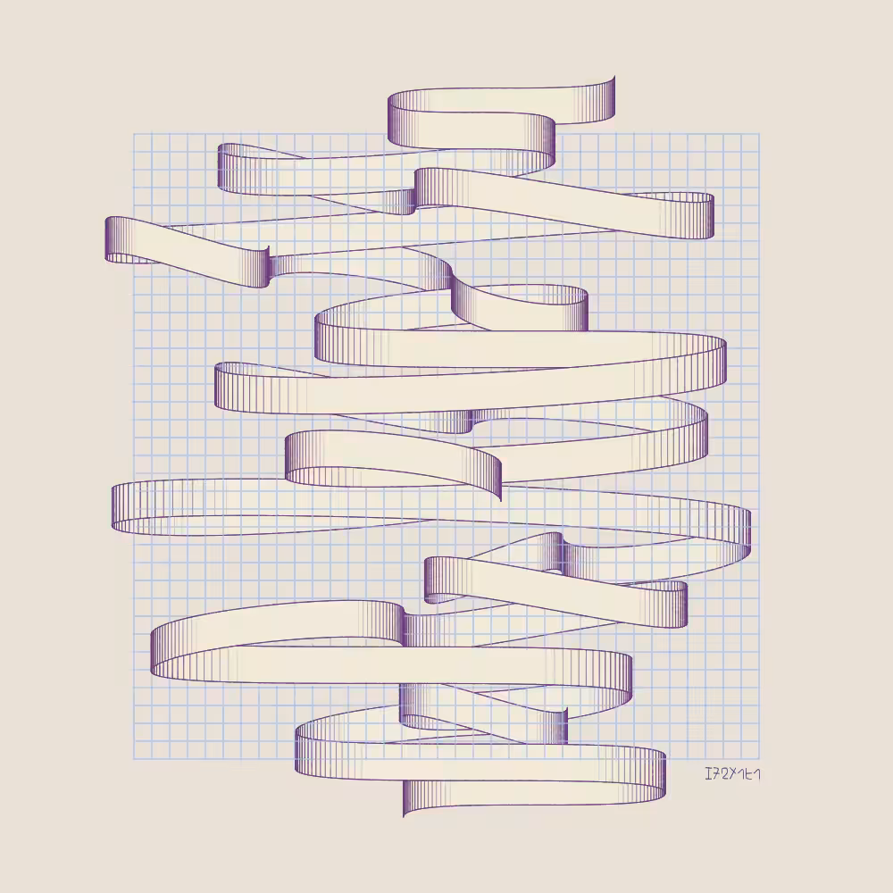 _ribbon study_ #68