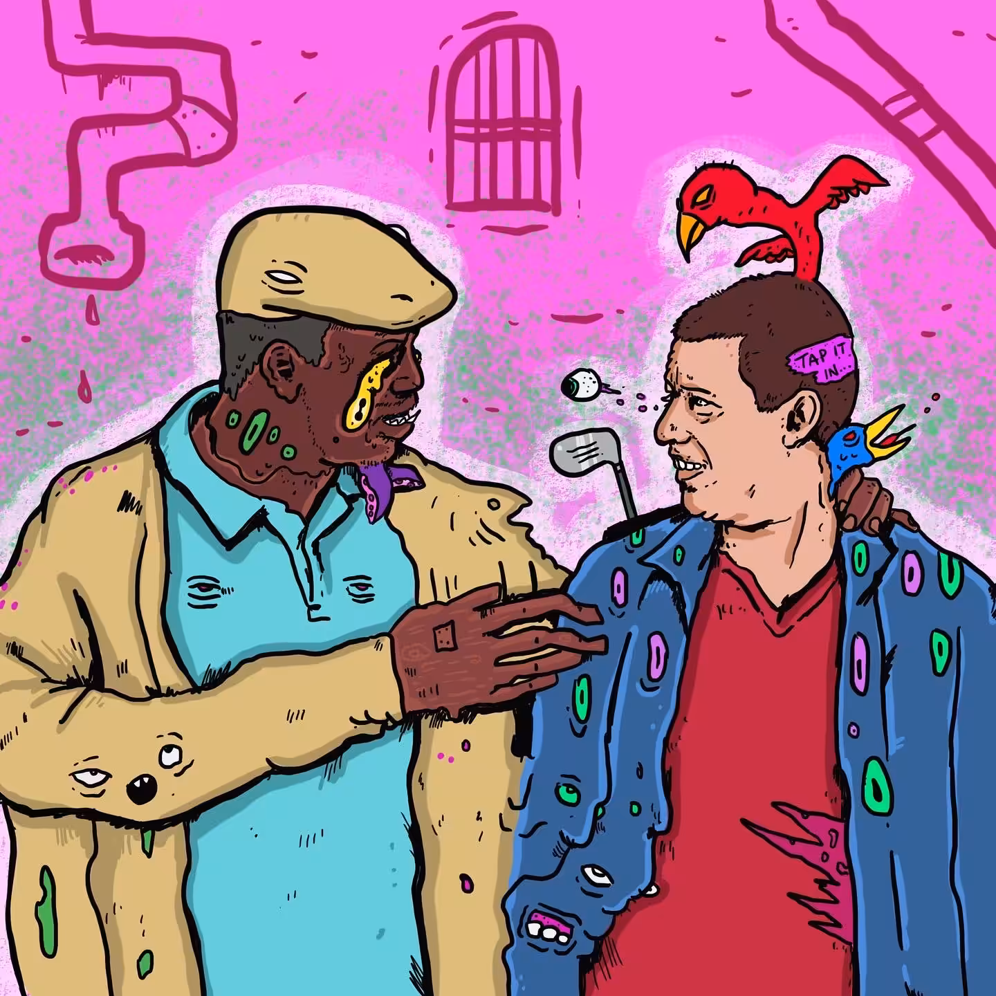 Crypto Carnies Vol 3: Escape Through the Sewer: It's all in the hips, Happy! 