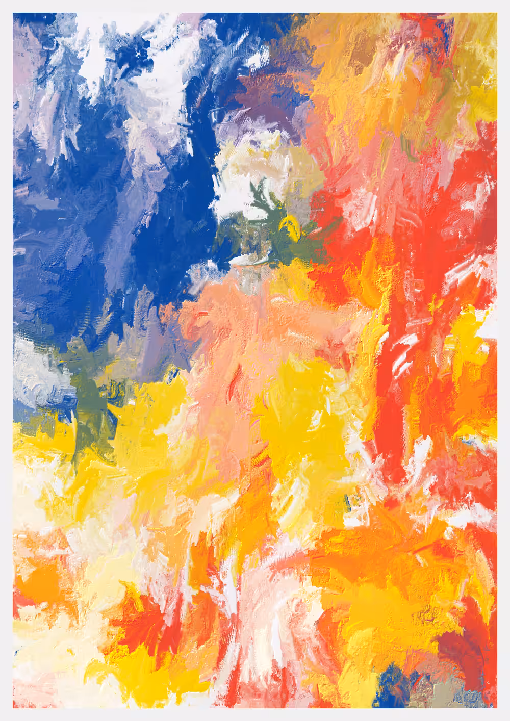 Paysages chromatiques B  #122