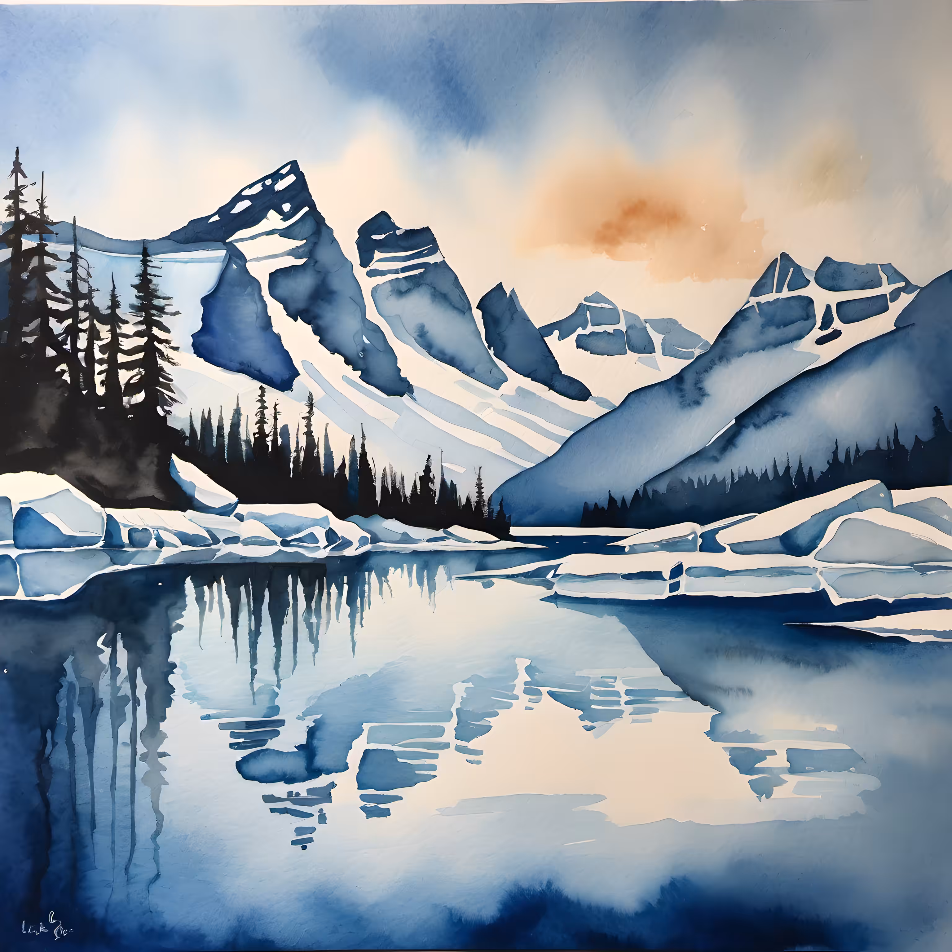 Glacial Lakes #14
