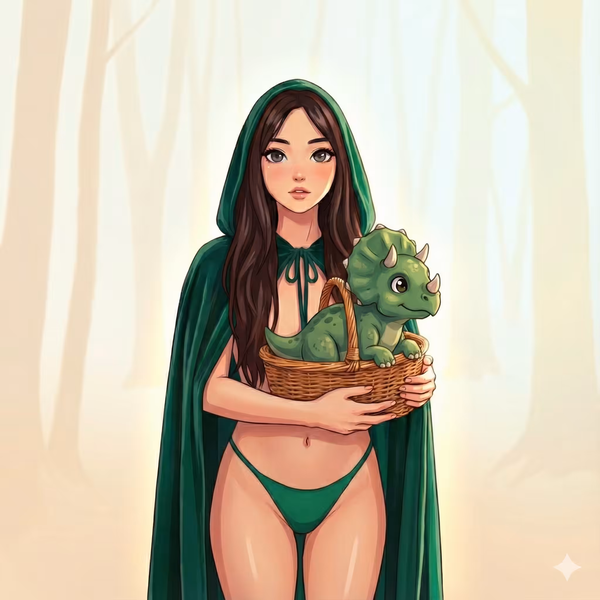 Green Riding Hood 👒