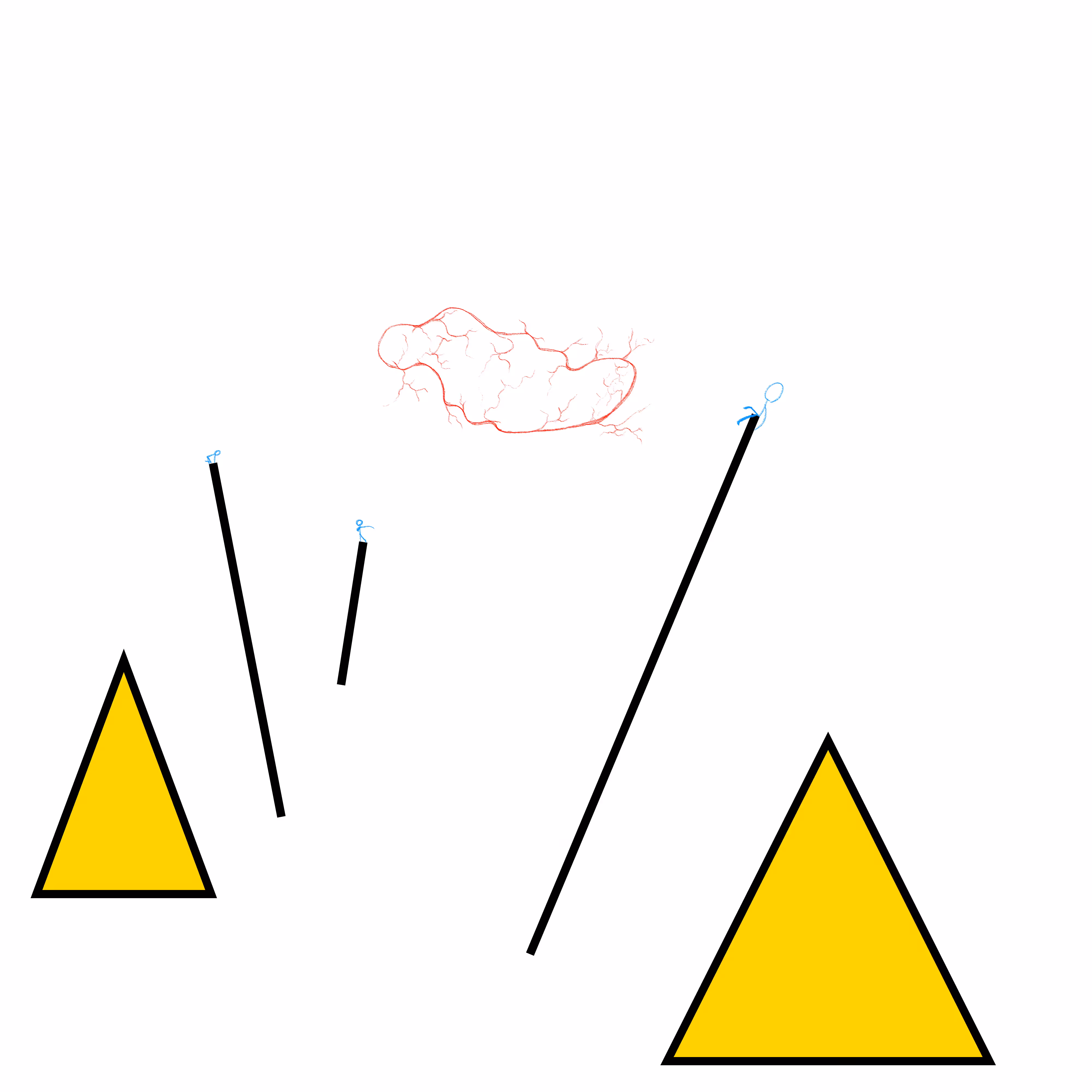 Primary Cloud (Red)
