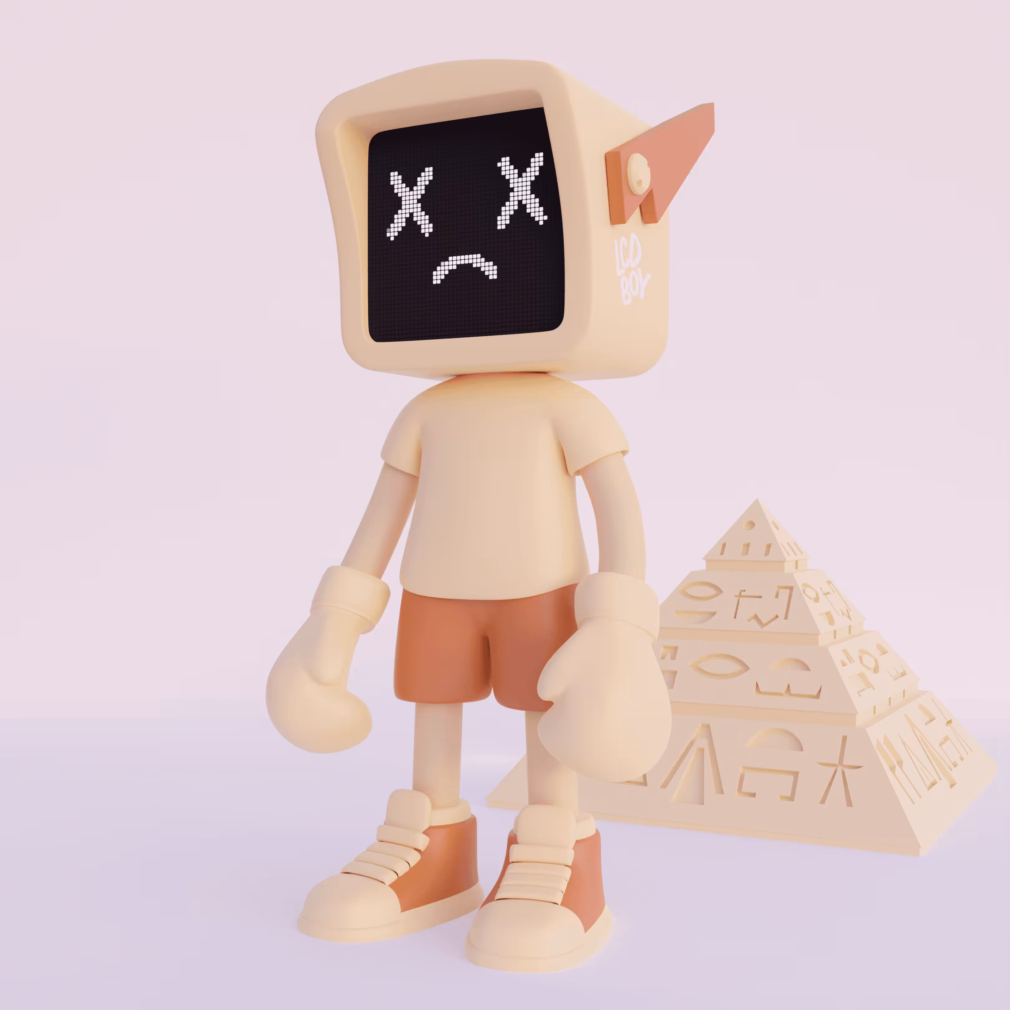 LCD BOY (pyramid) #189