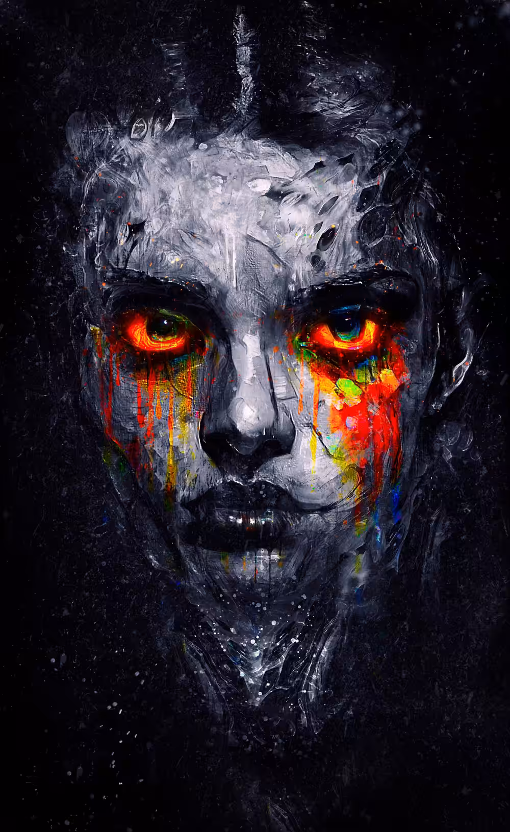 Darkened