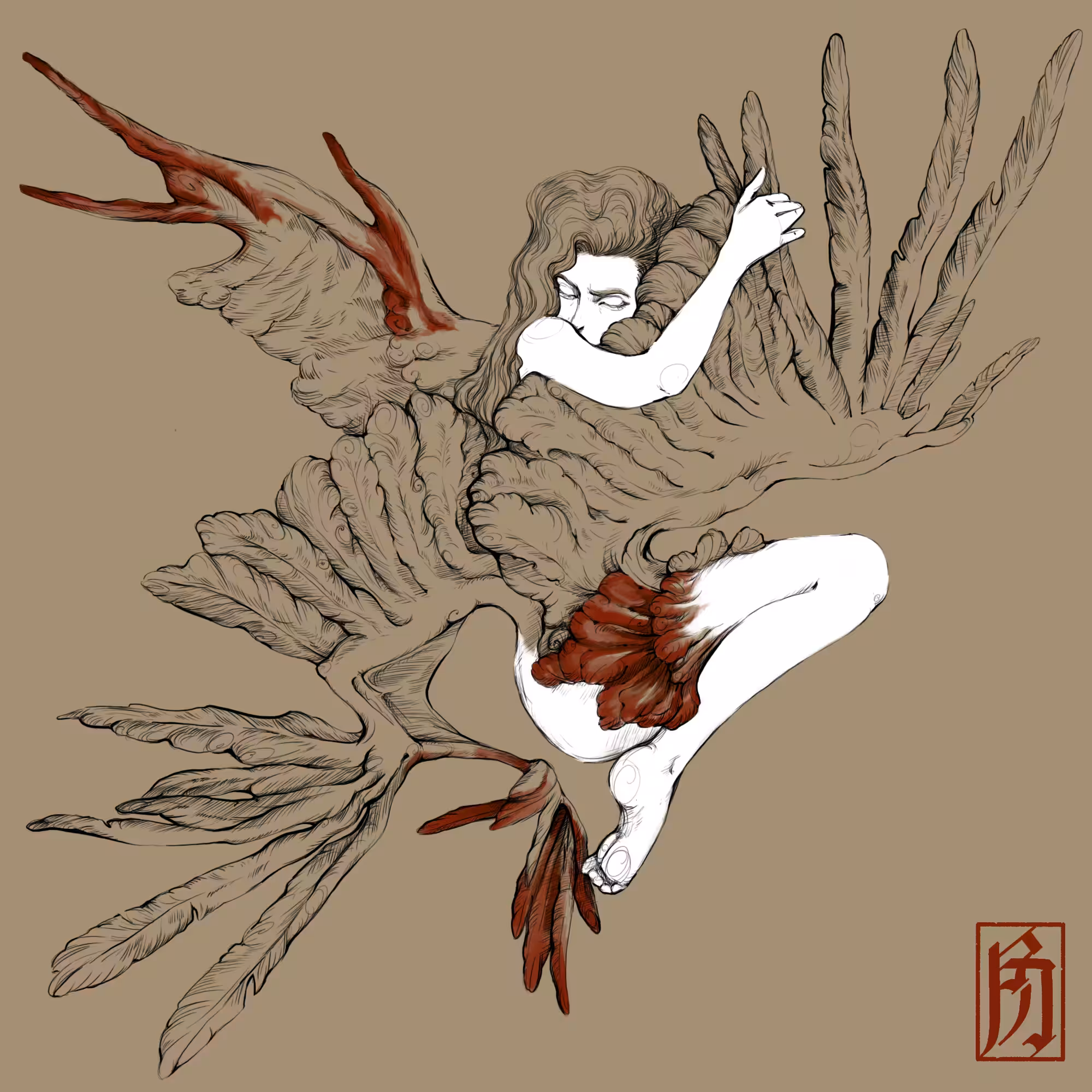 The Embrace of the Unwinged