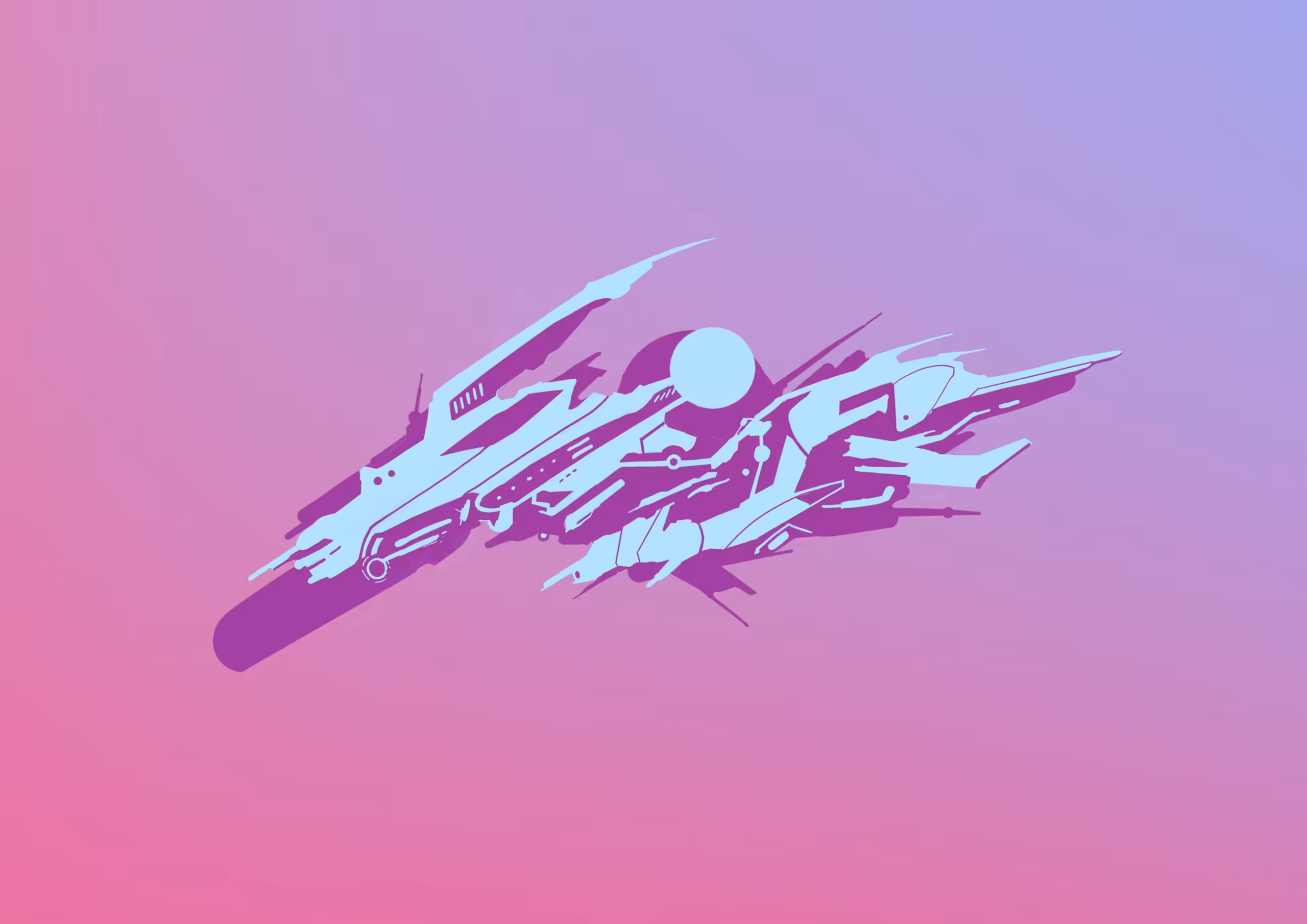 Minimalistic spaceship