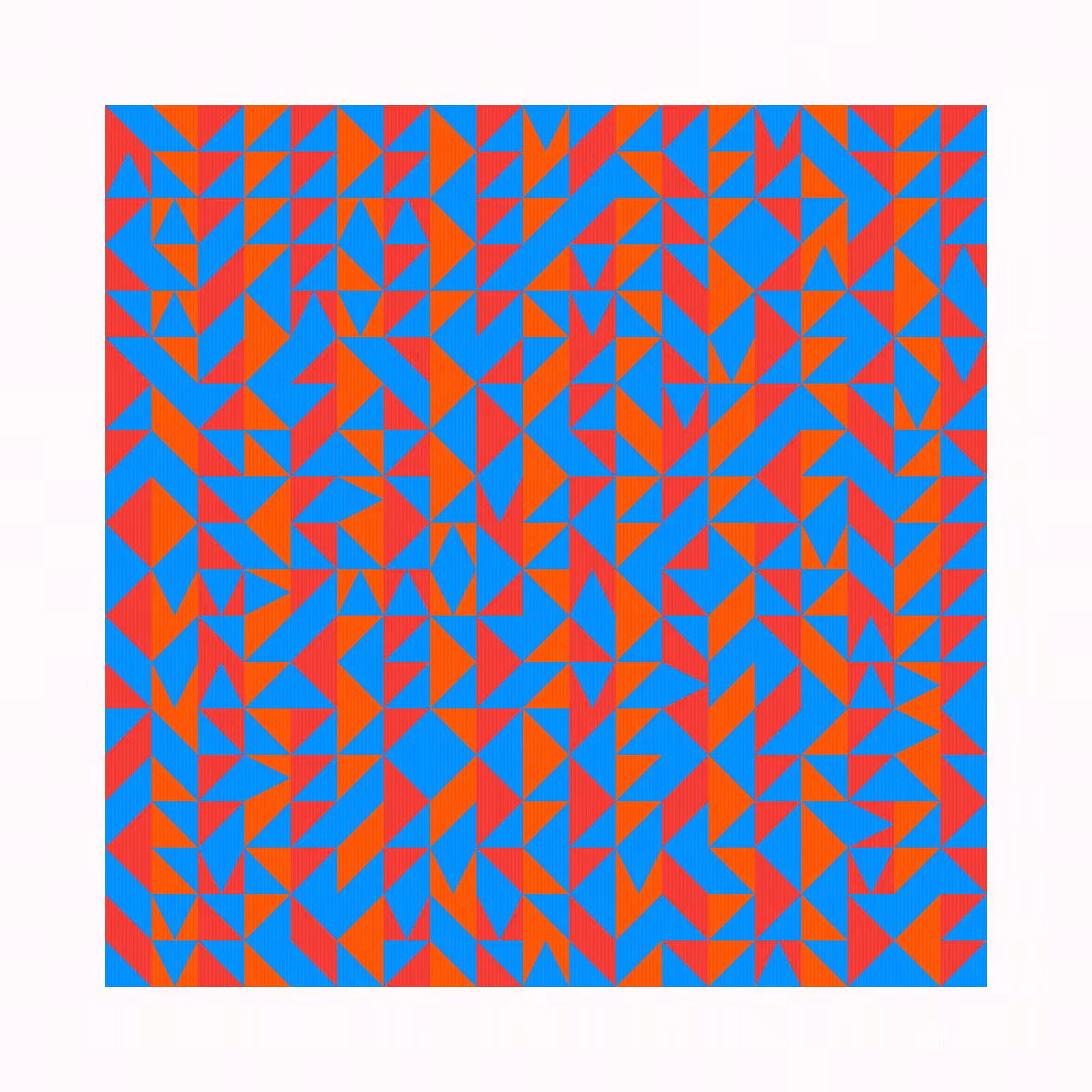 Triangle Pattern II #65