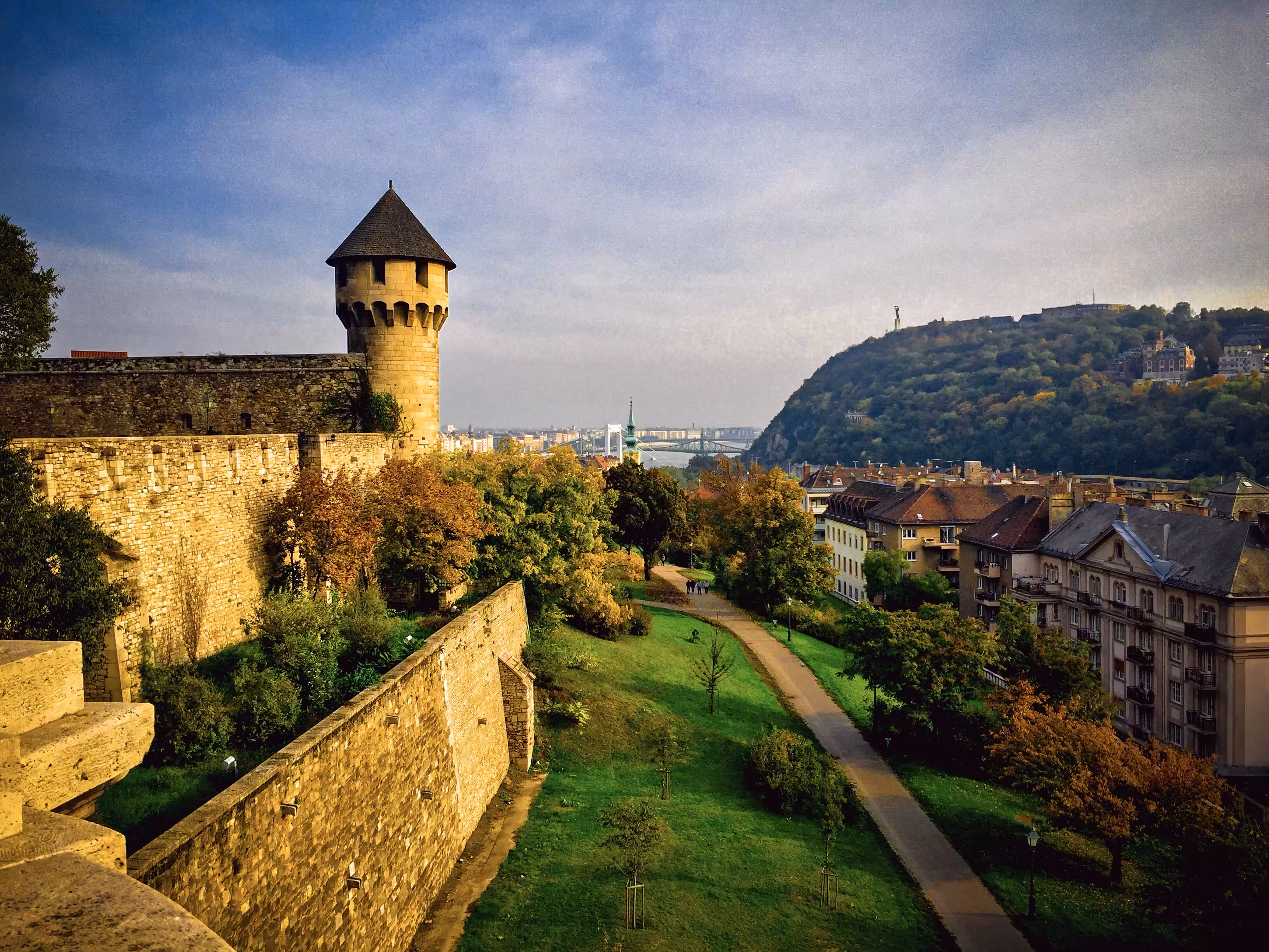 Streets of Budapest - Autumn Castle