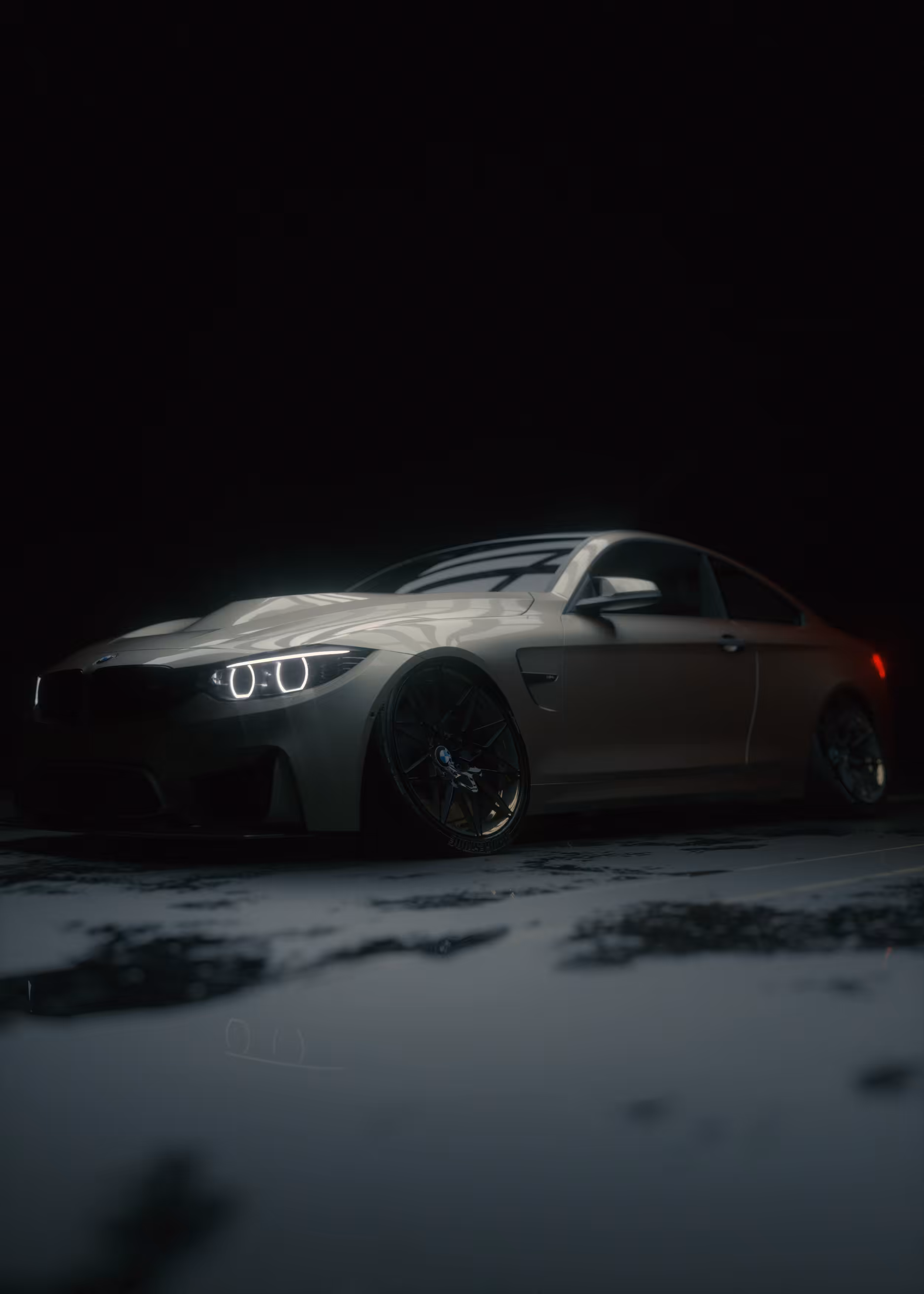 GOLD BMW M4 