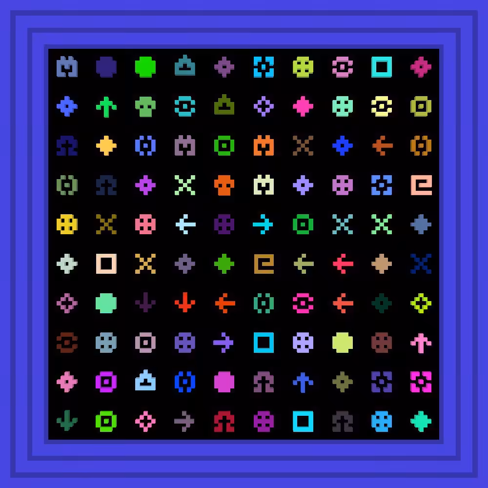 December :: Procedural Symbols #286/1000
