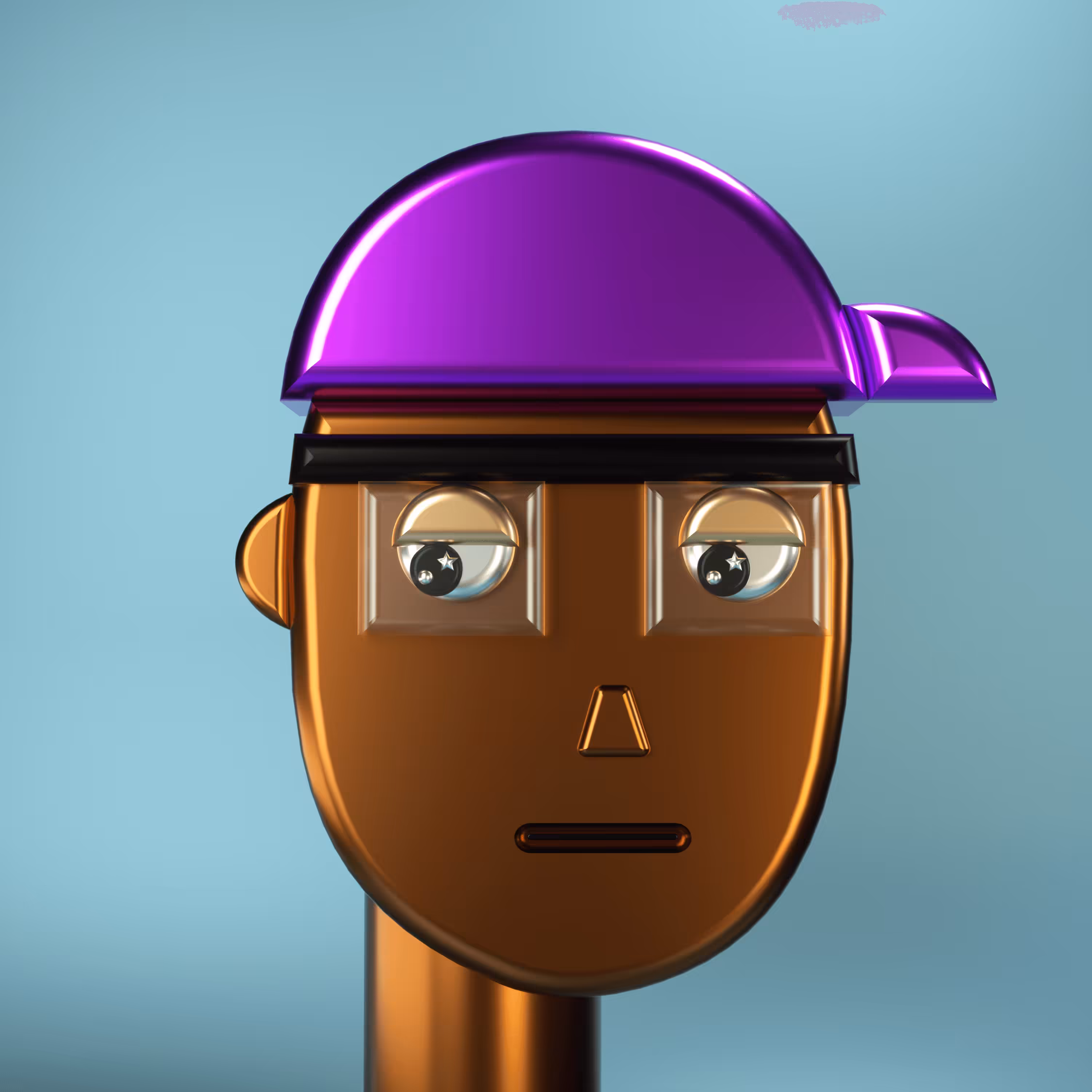 3D Chrome Punk #0844