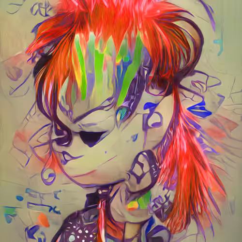 Scribbled Punk #26