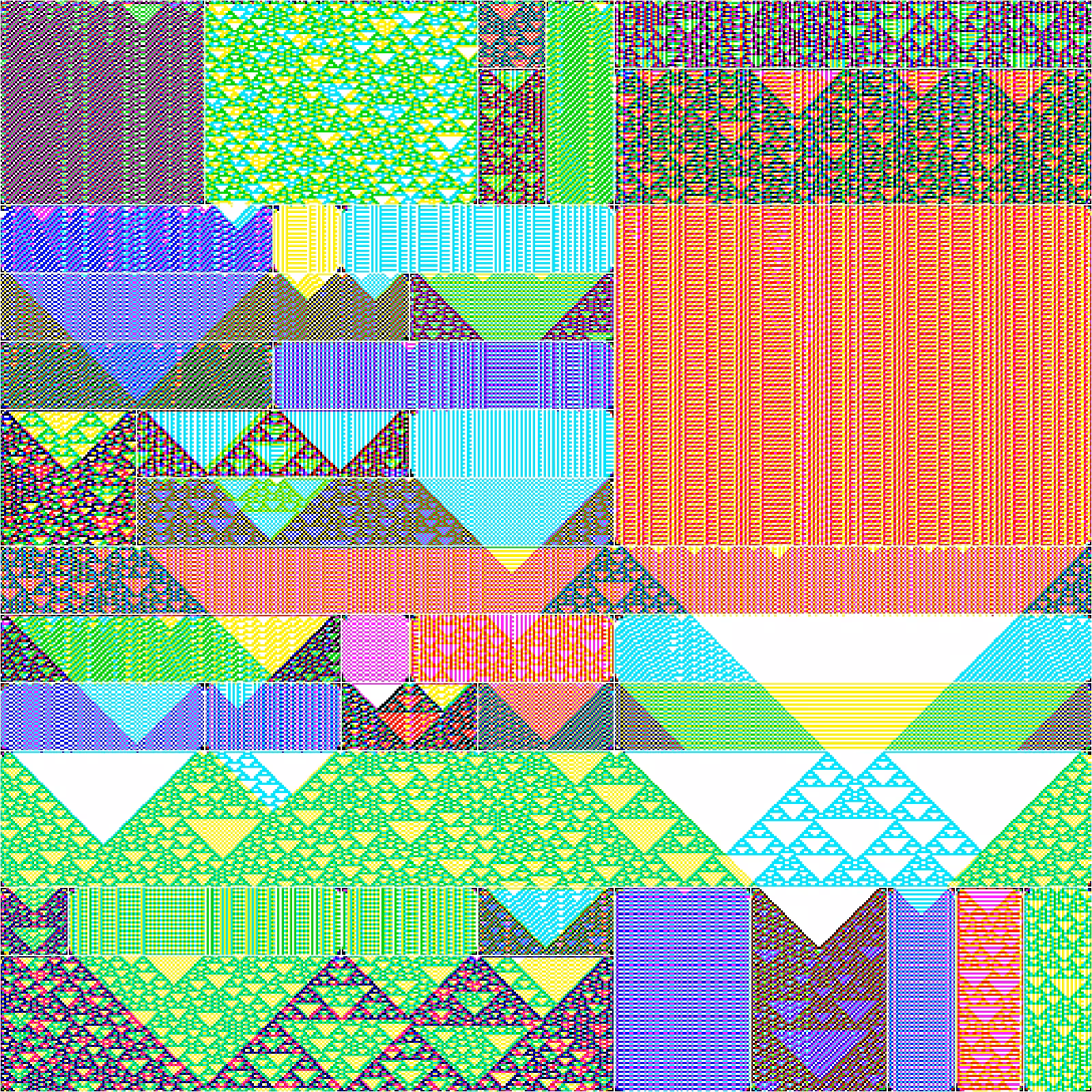 RULES (for Elementary Cellular Automata) #109