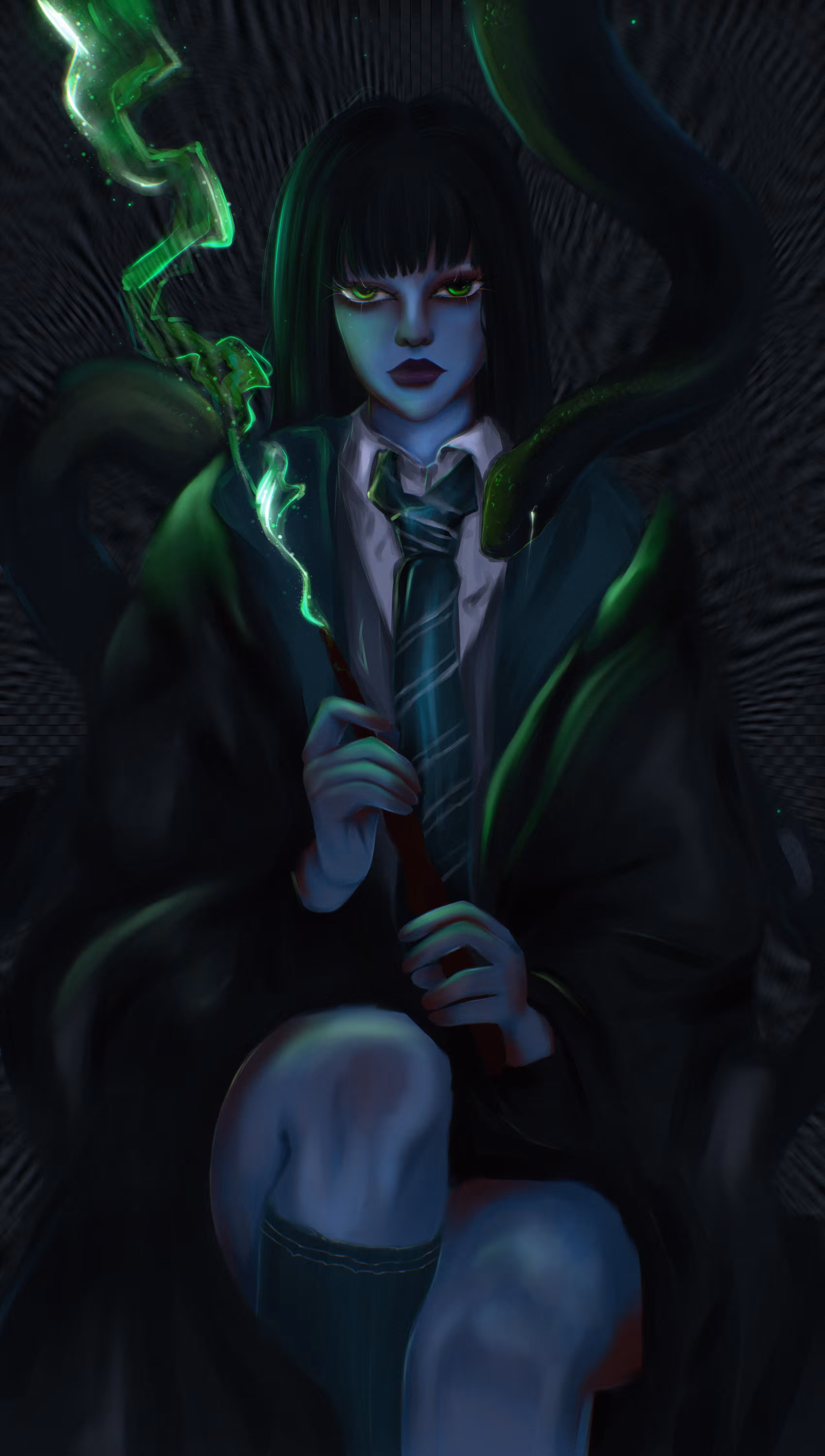 Dark magic has always attracted me.