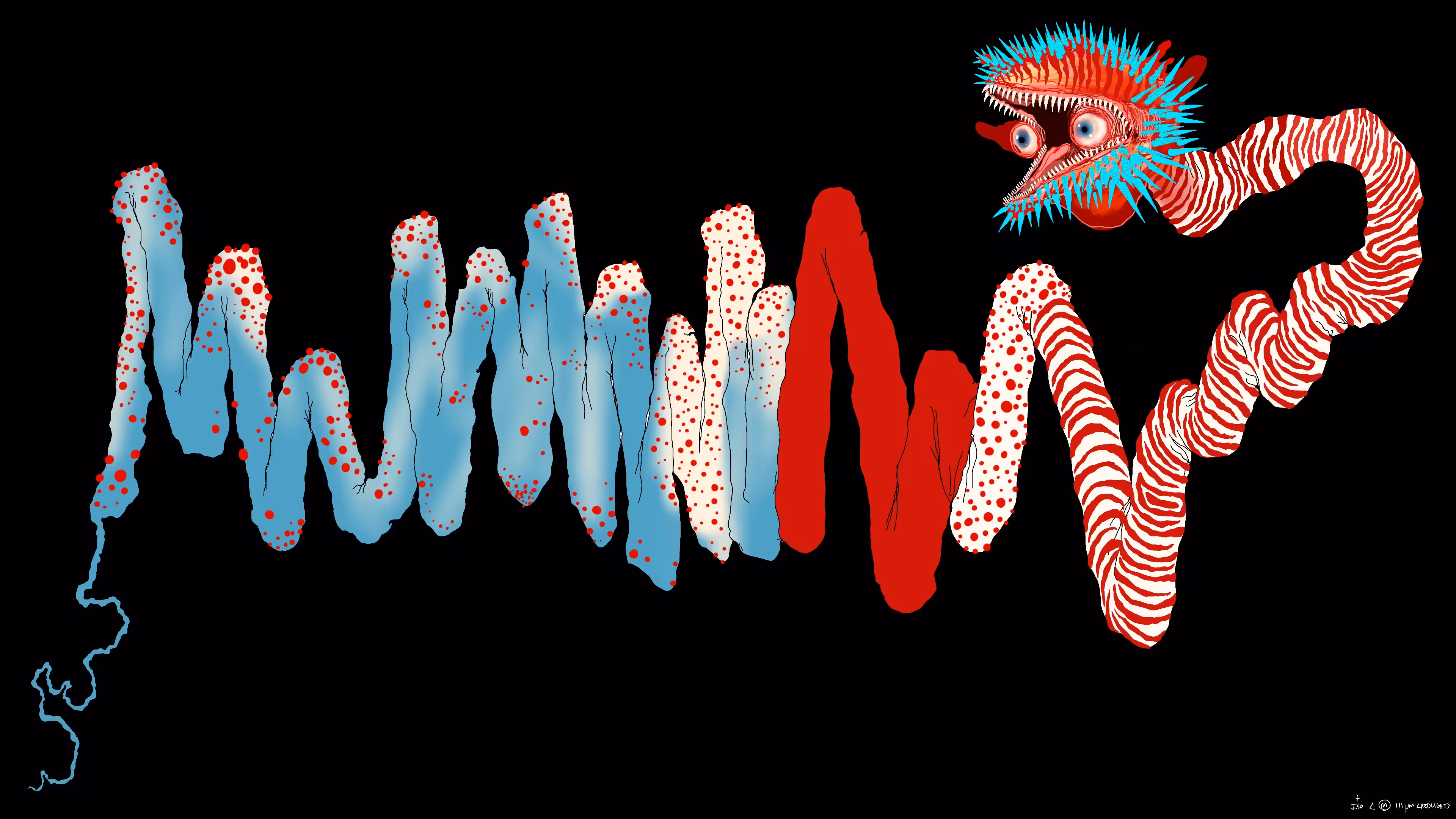 Chromie Tapeworm Micrograph <m>