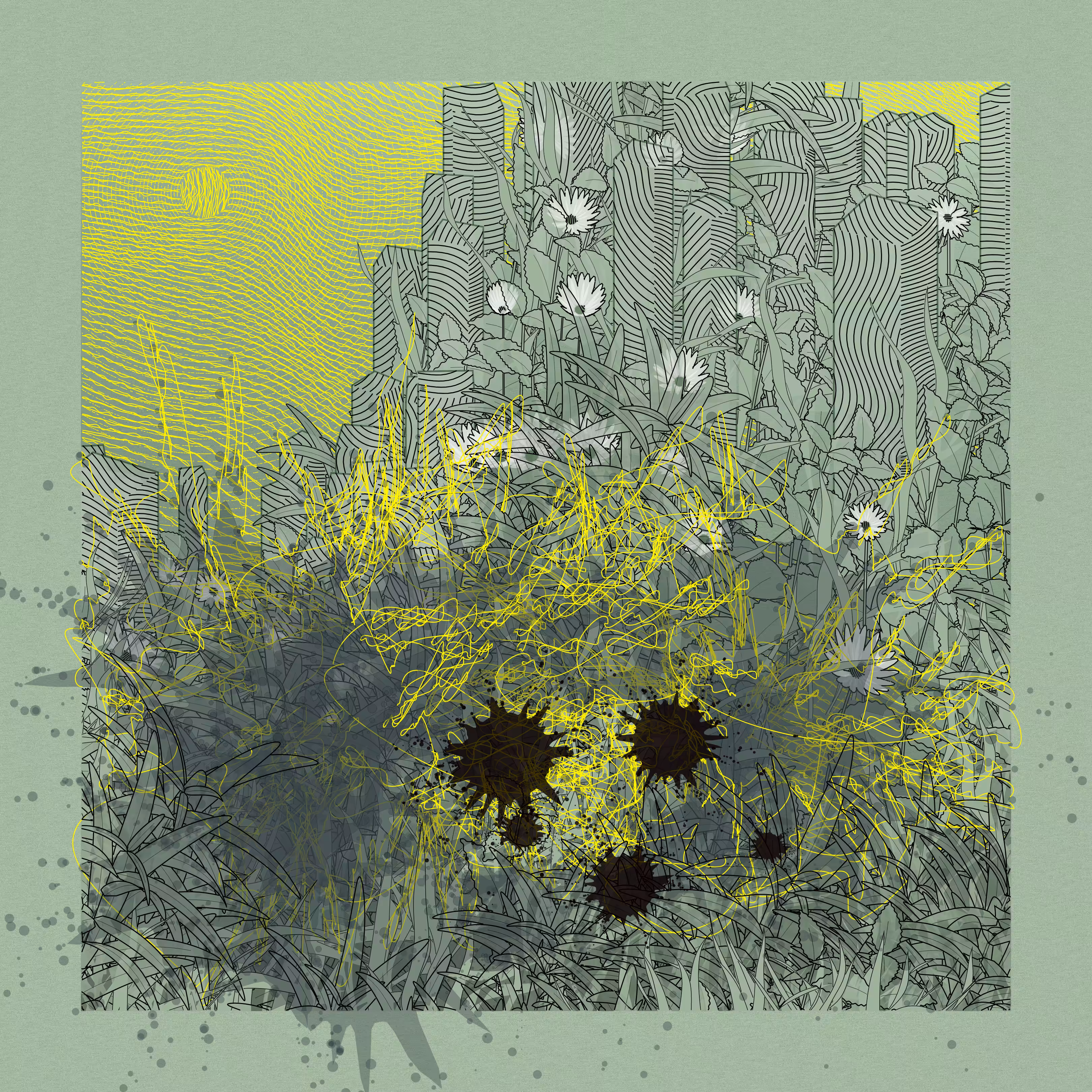 Landscape with Carbon Capture #5416