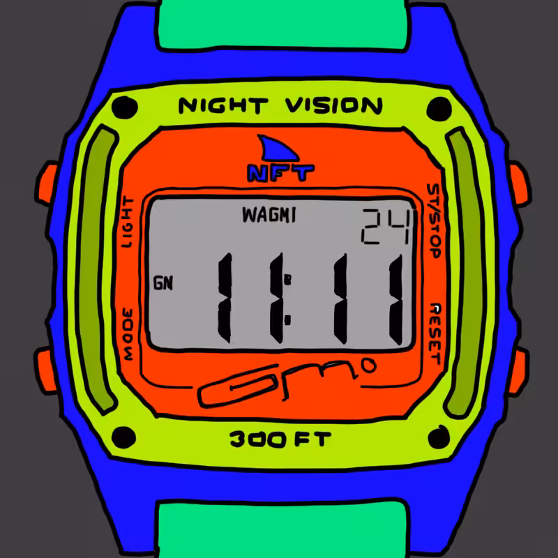 Make a Wish NFT Watch - Colorway #11