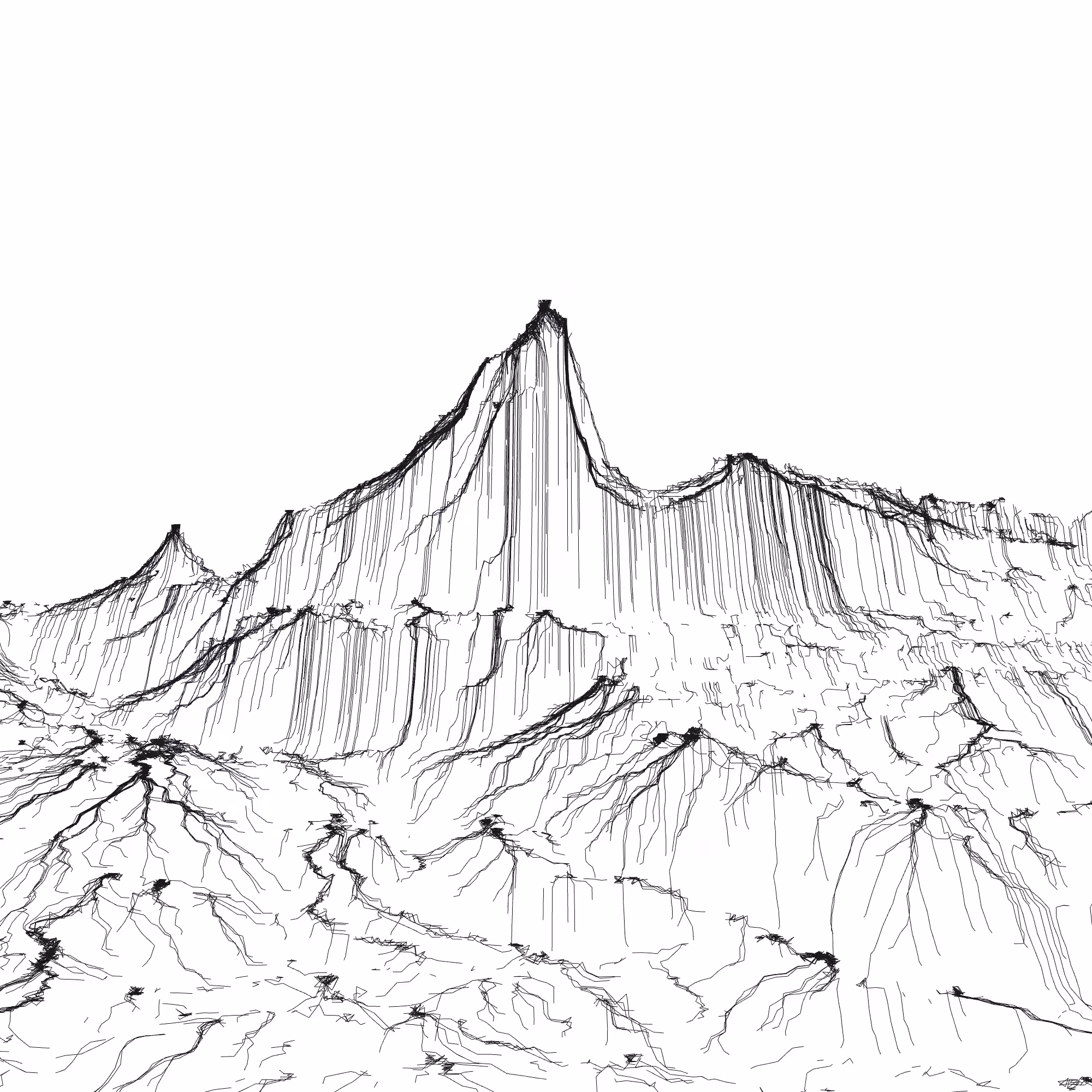Ridge Scribbles #53