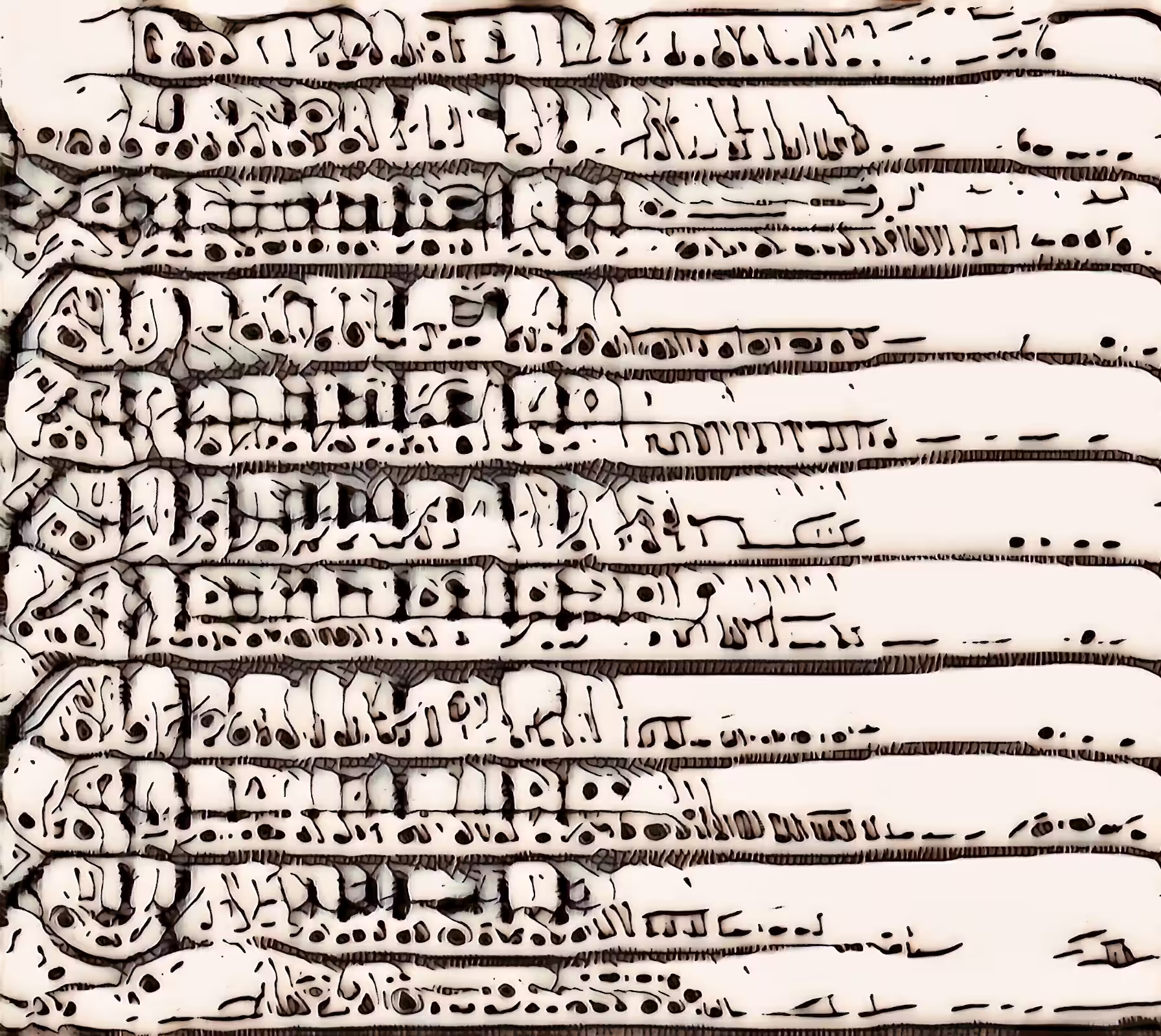 The Sound of Manifold, an AIsemic Musical Score