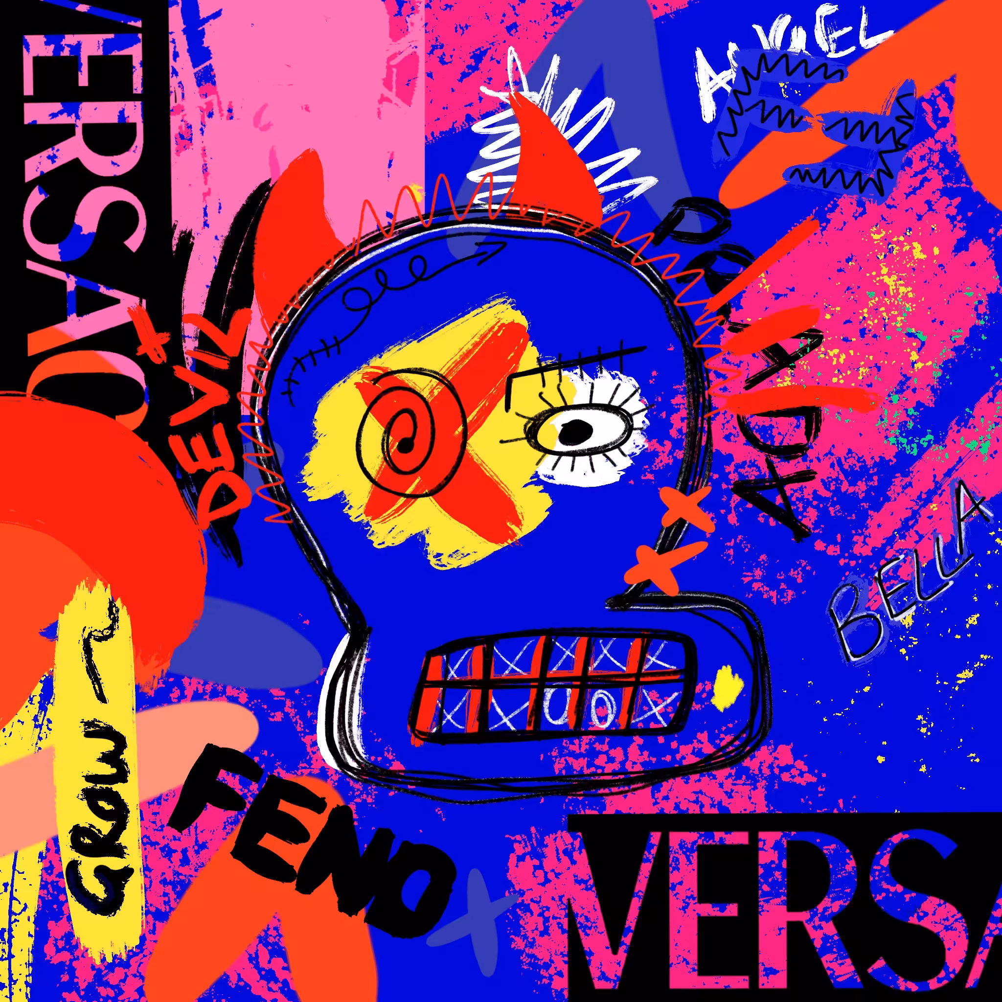 "Devil and Angel" SQC - Crazy Skull ArtWork