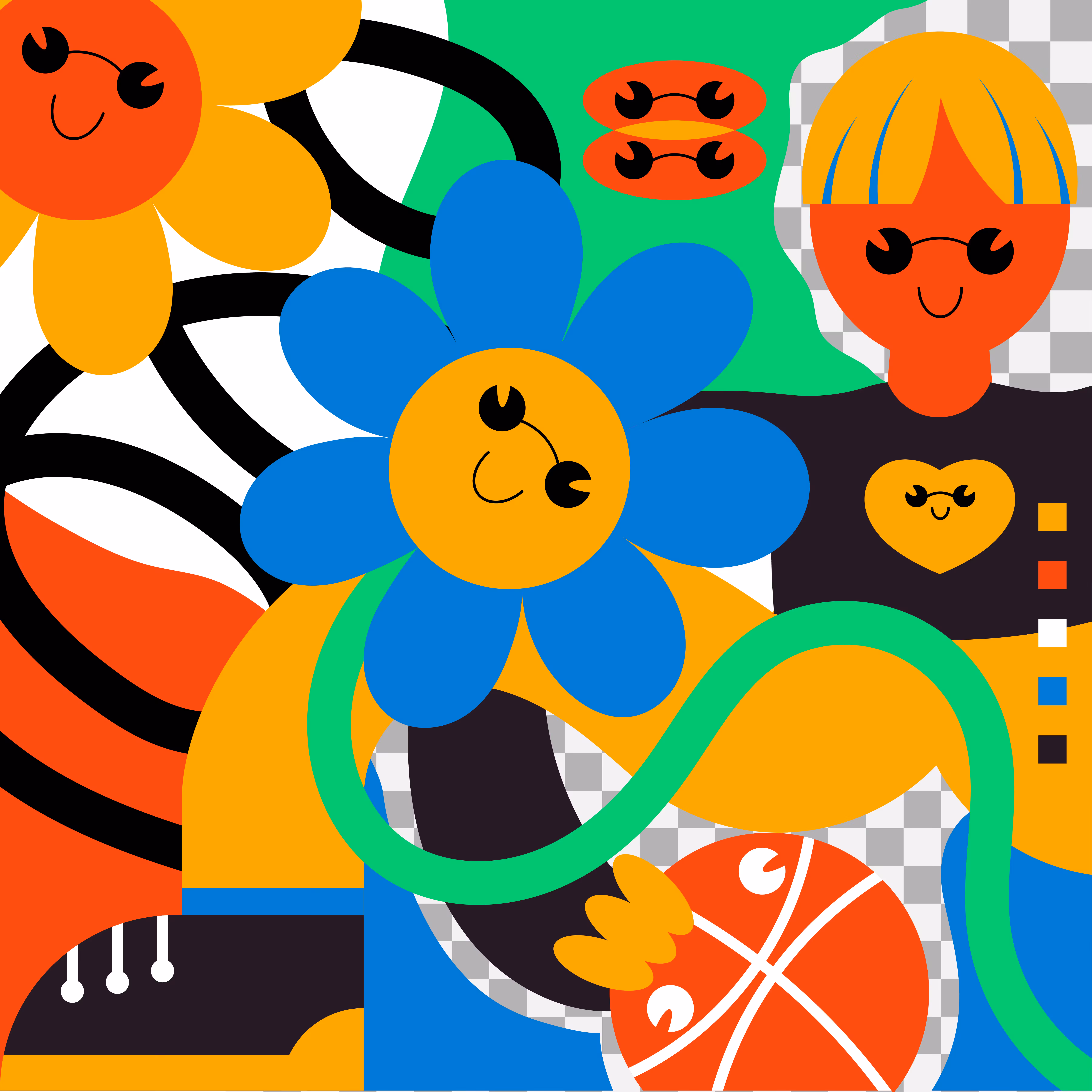FUNNY BASKETBALL