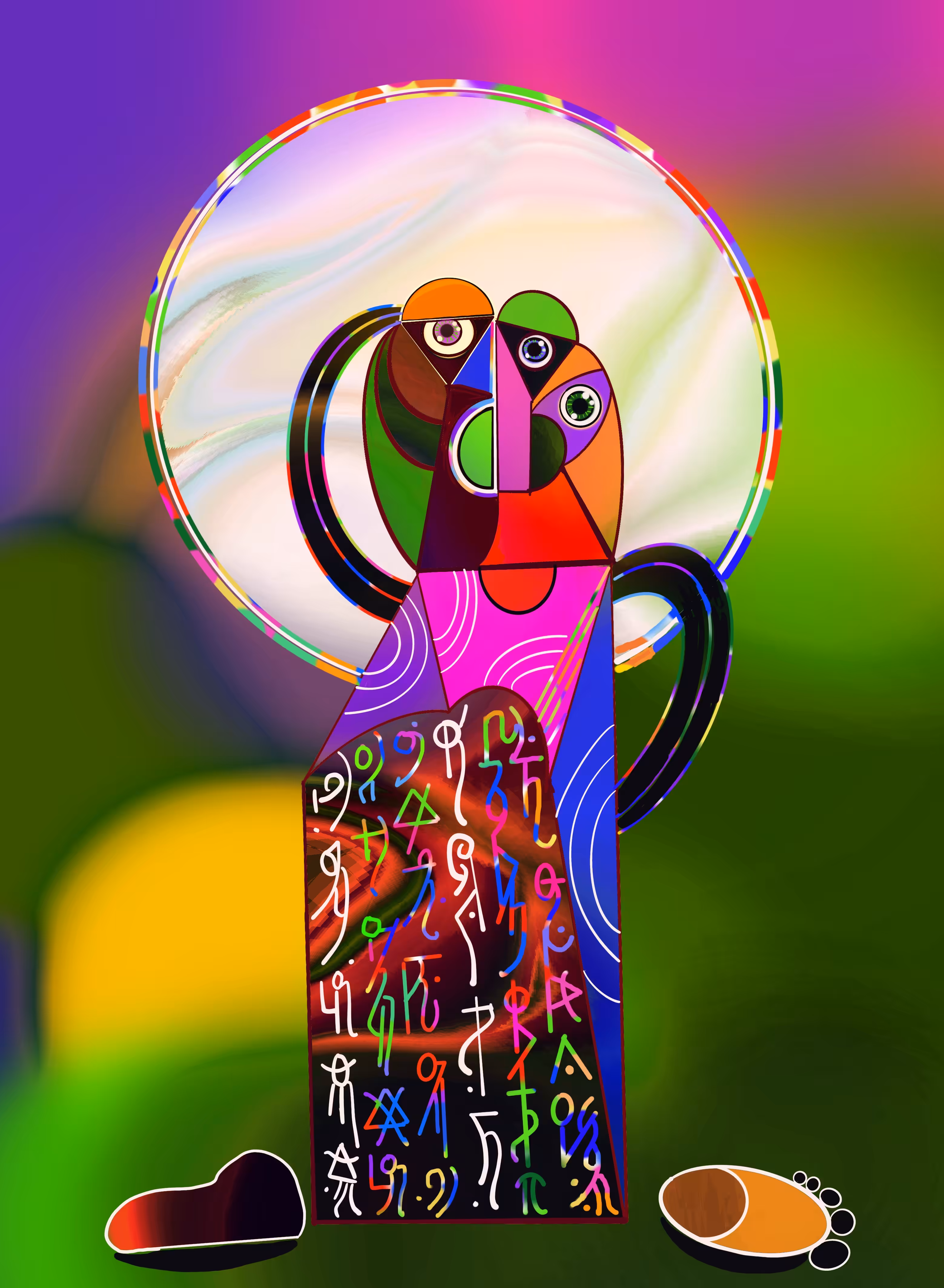 Great-Perfect-Mirror-Wisdom Bodhisattva Wenshu of Shangri-La