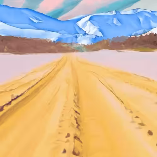 Generated Glitch Landscape #201