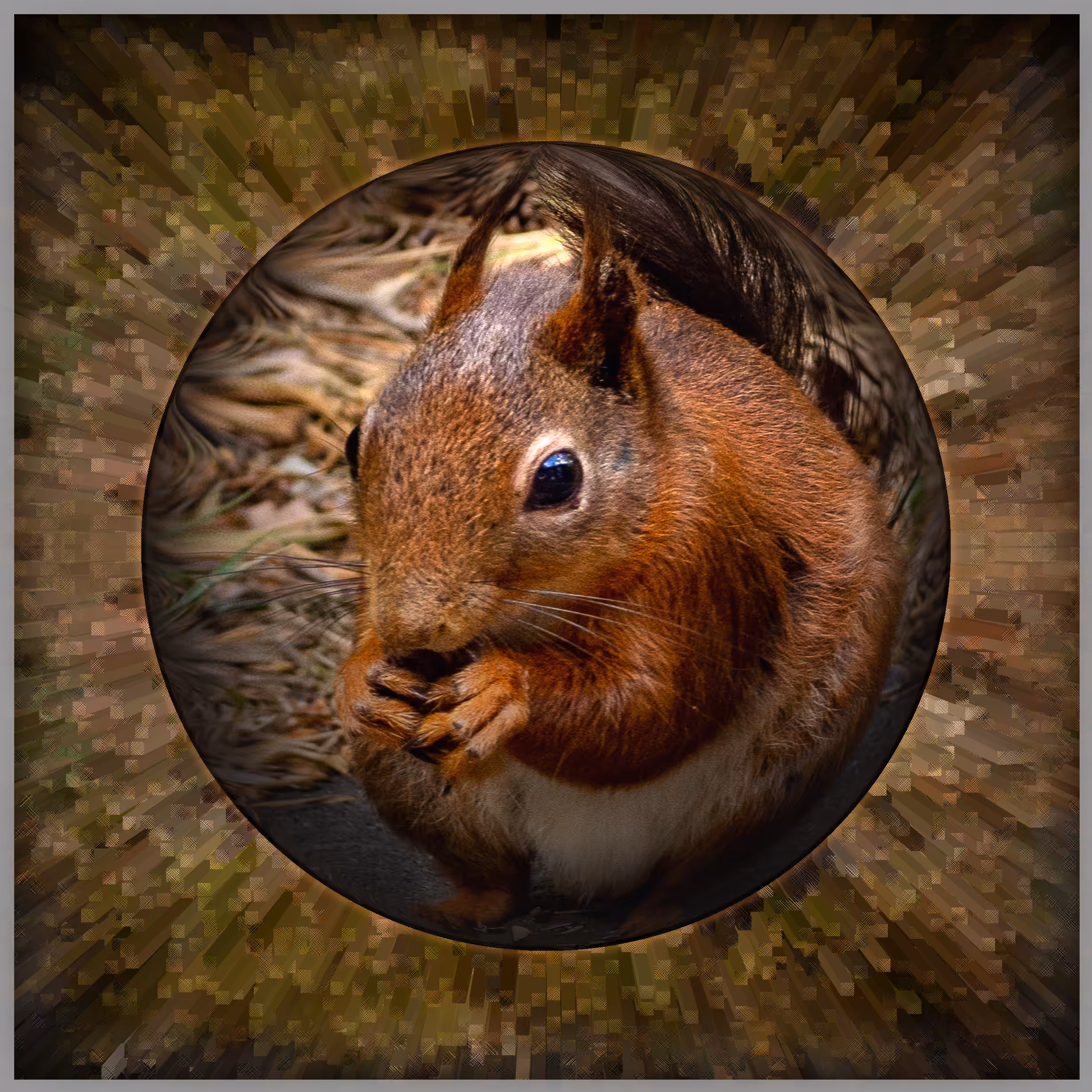 Animal Series No.12 - Squeaky Squirrel