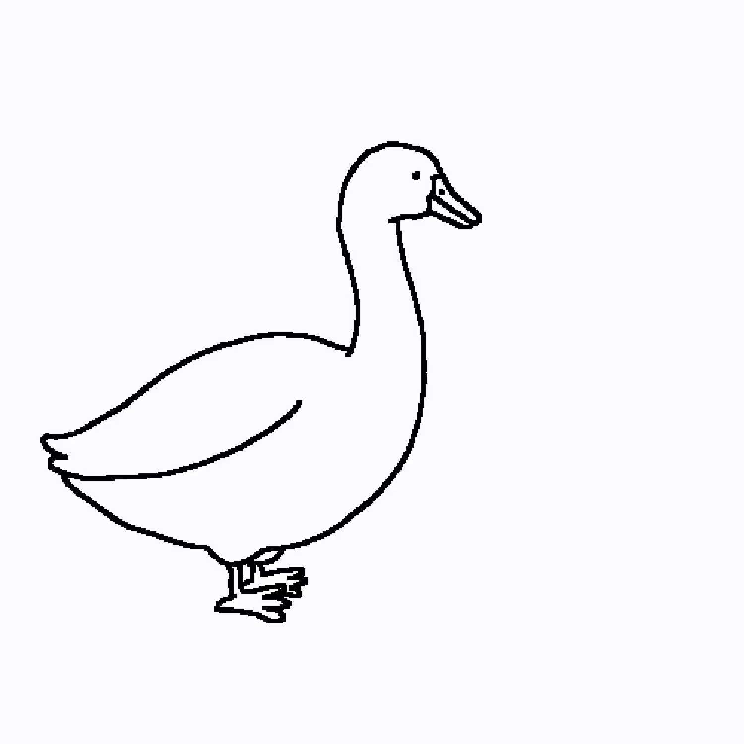 Goose beaks