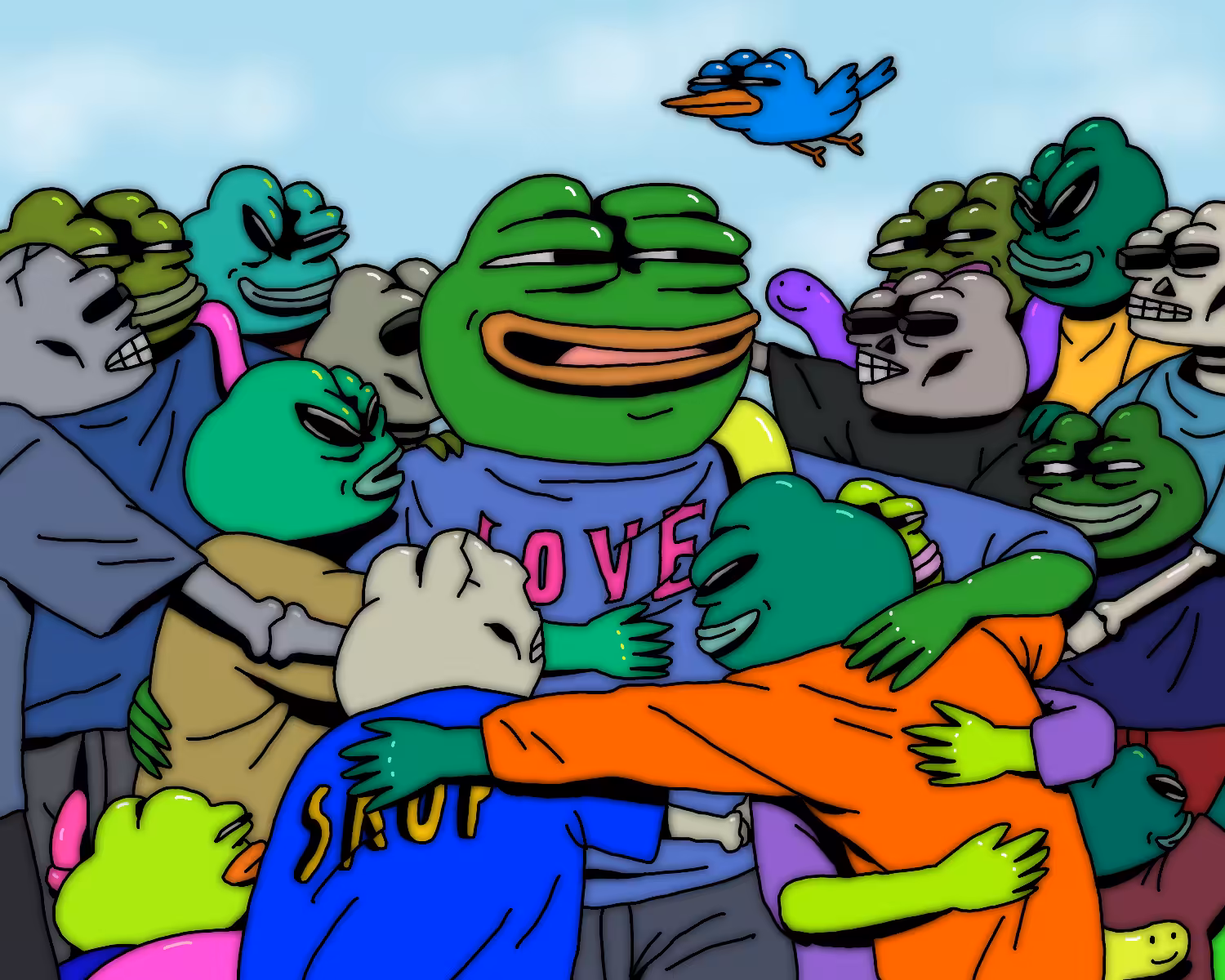 GROWING SKOP PEPE and FRENS