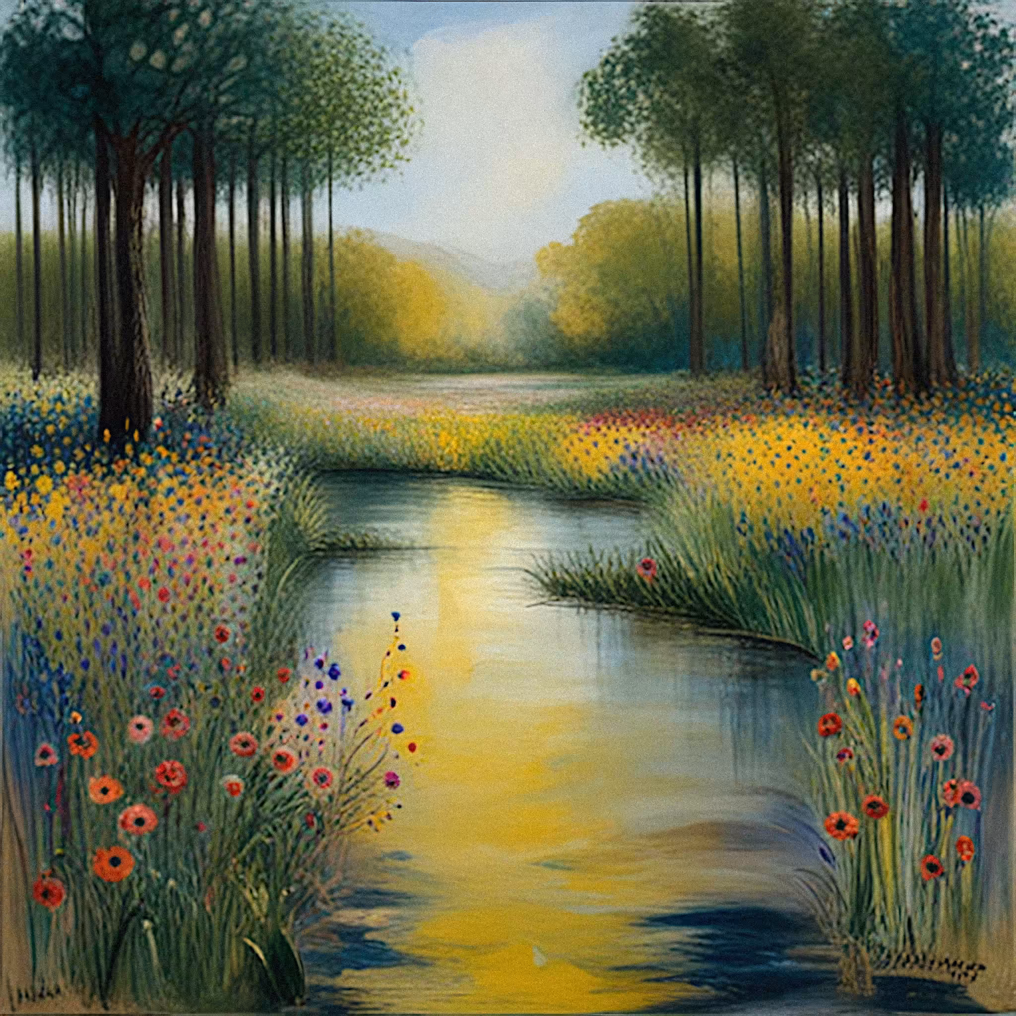 Serenity #109 - Lake's floral paradise