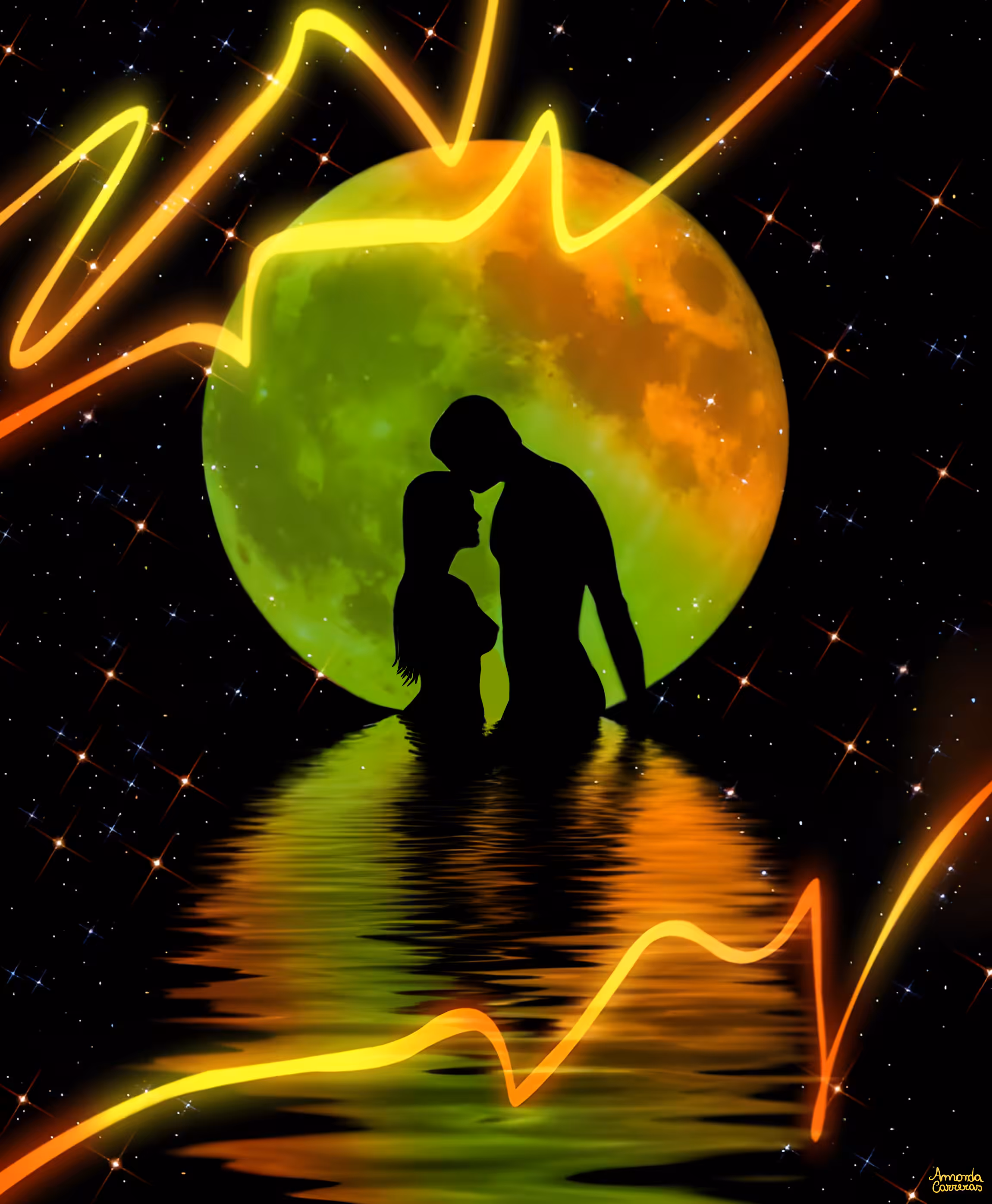 Love in the moonlight