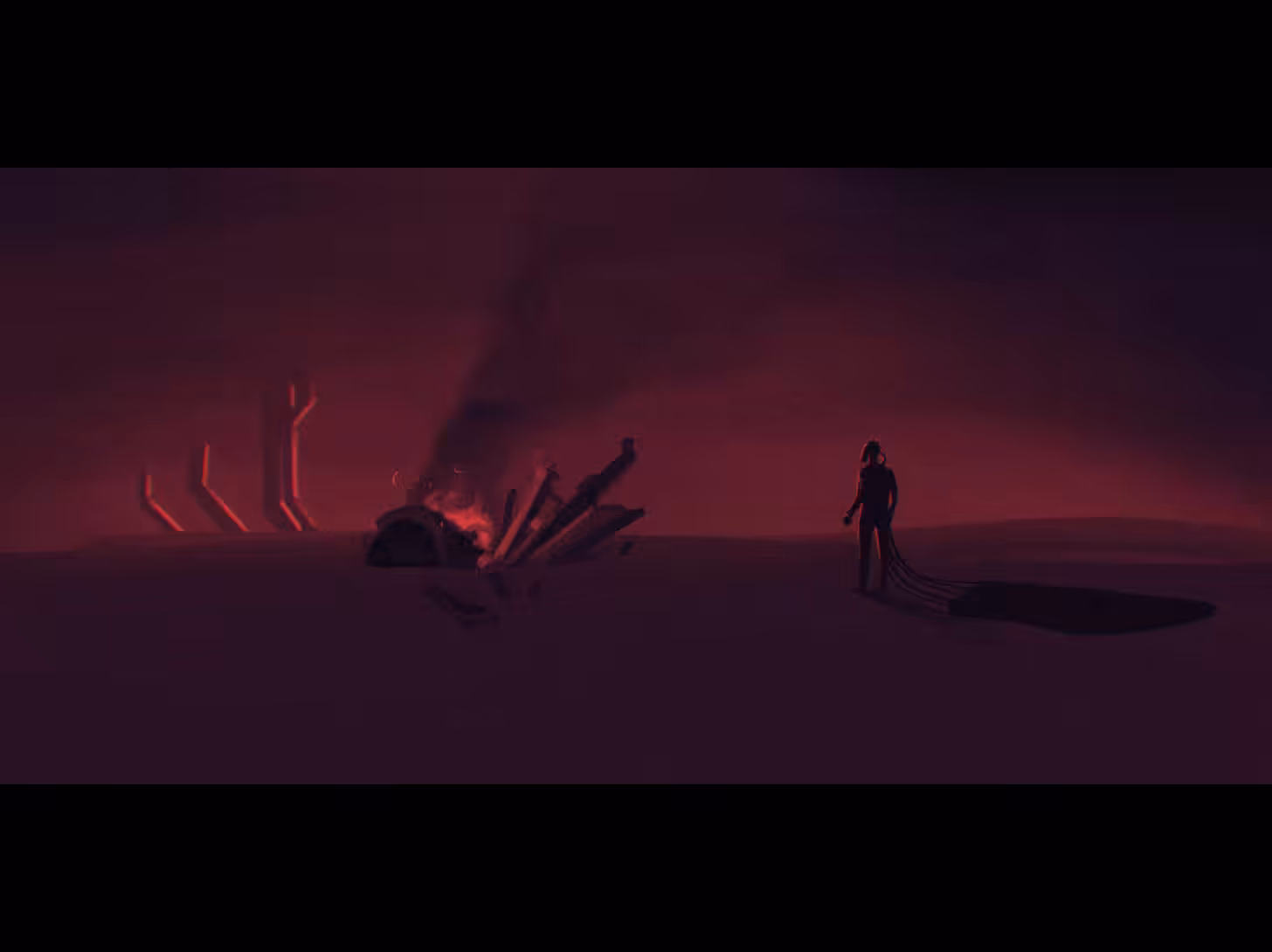 The Crash - Timelapse Sketch
