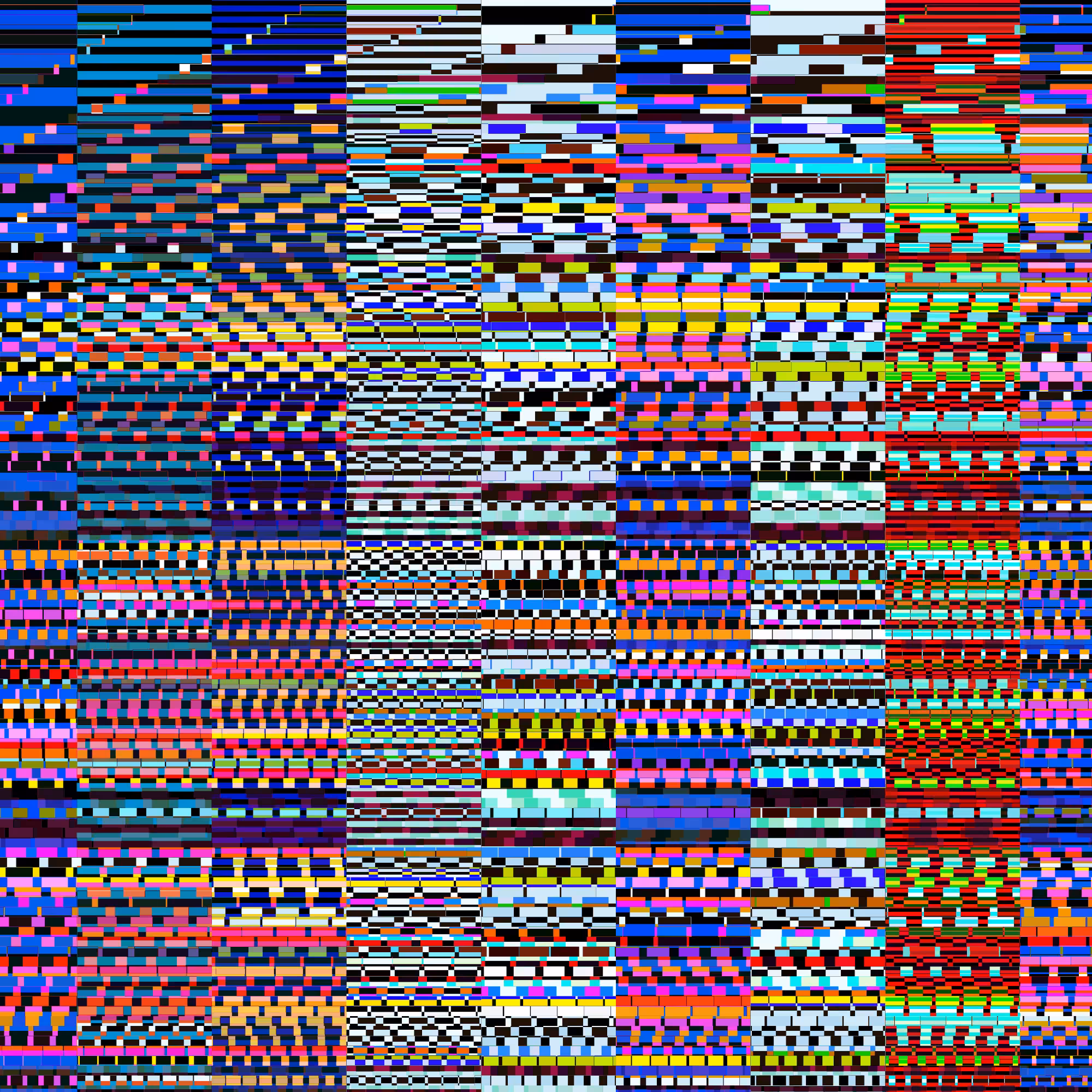 Glitchometry Stripes #29