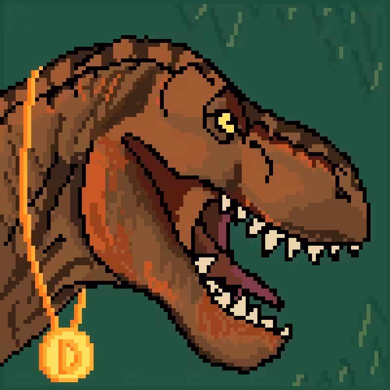 CryptoDinosaurs #59 - Dino BOSS