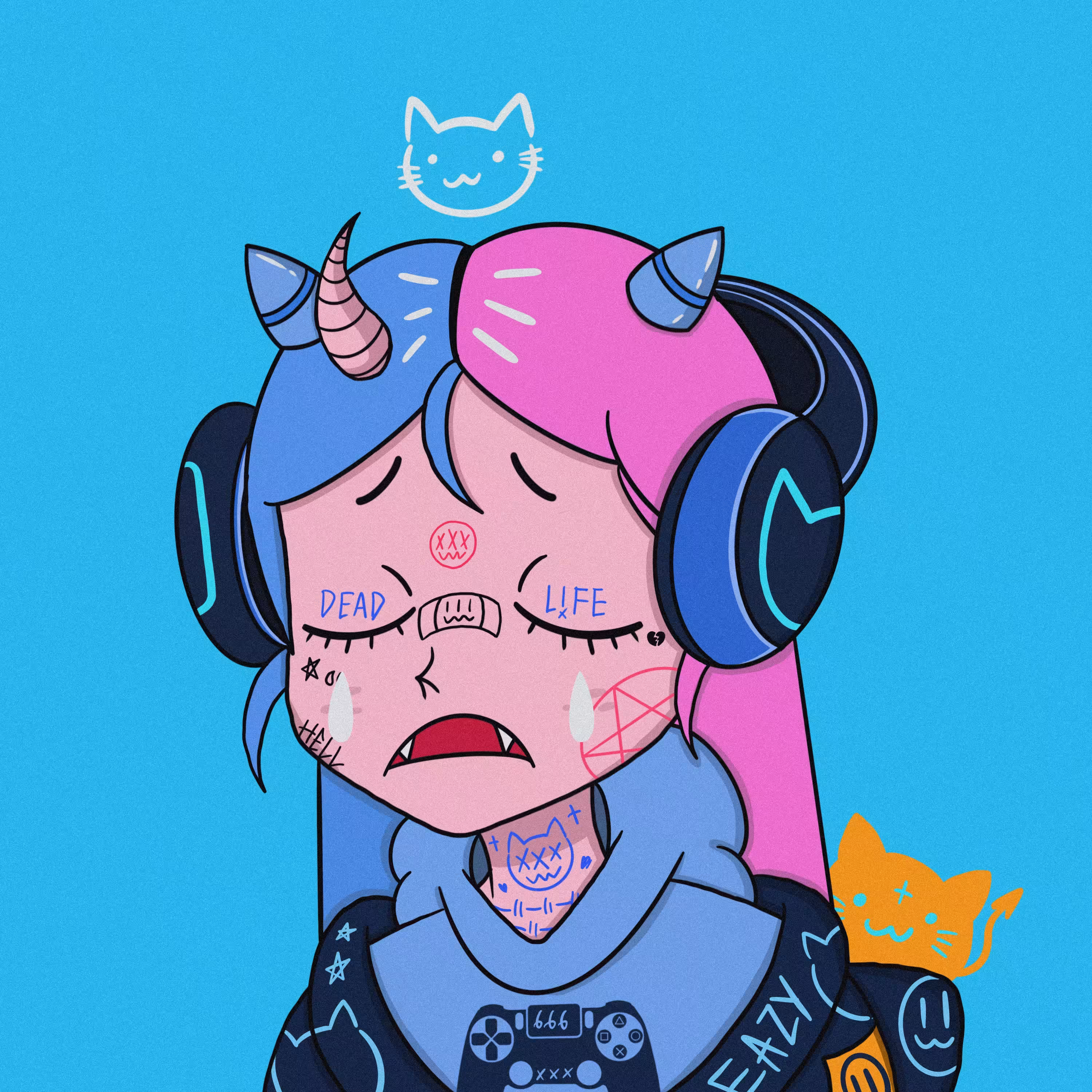 DEADKID 41 X CRYBABY ONI