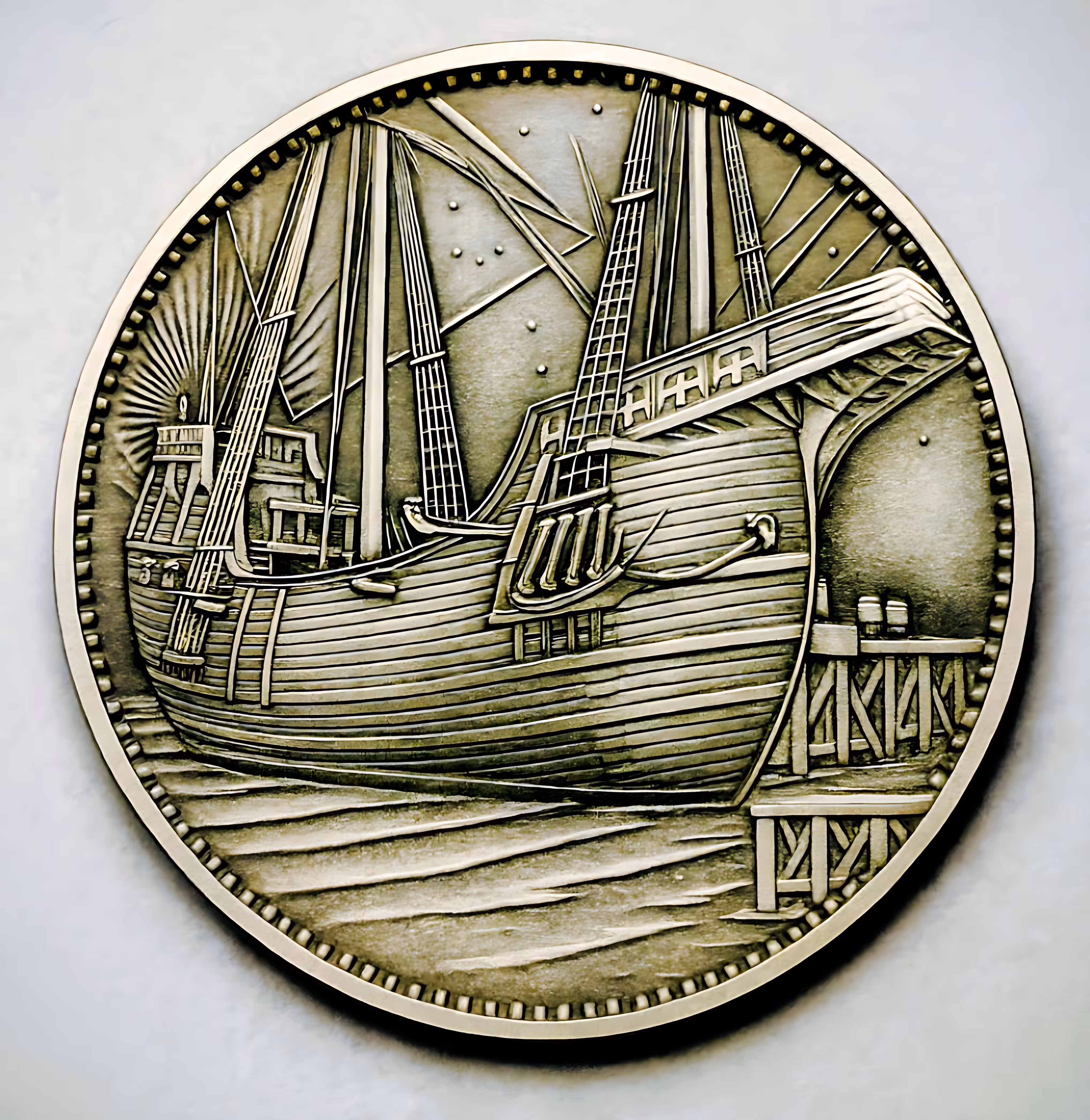 Fragmented Vessel — Founding Coin