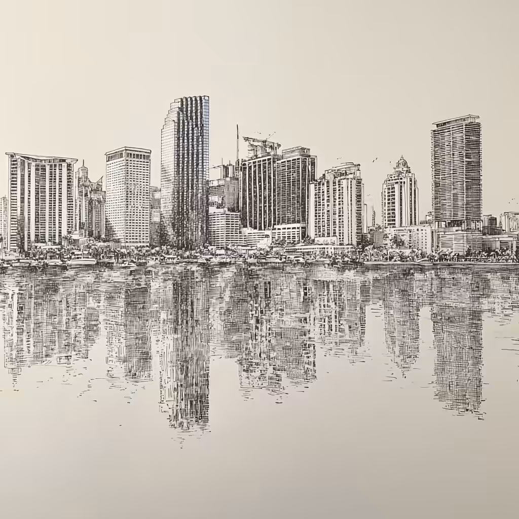 Miami Skyline of your dreams