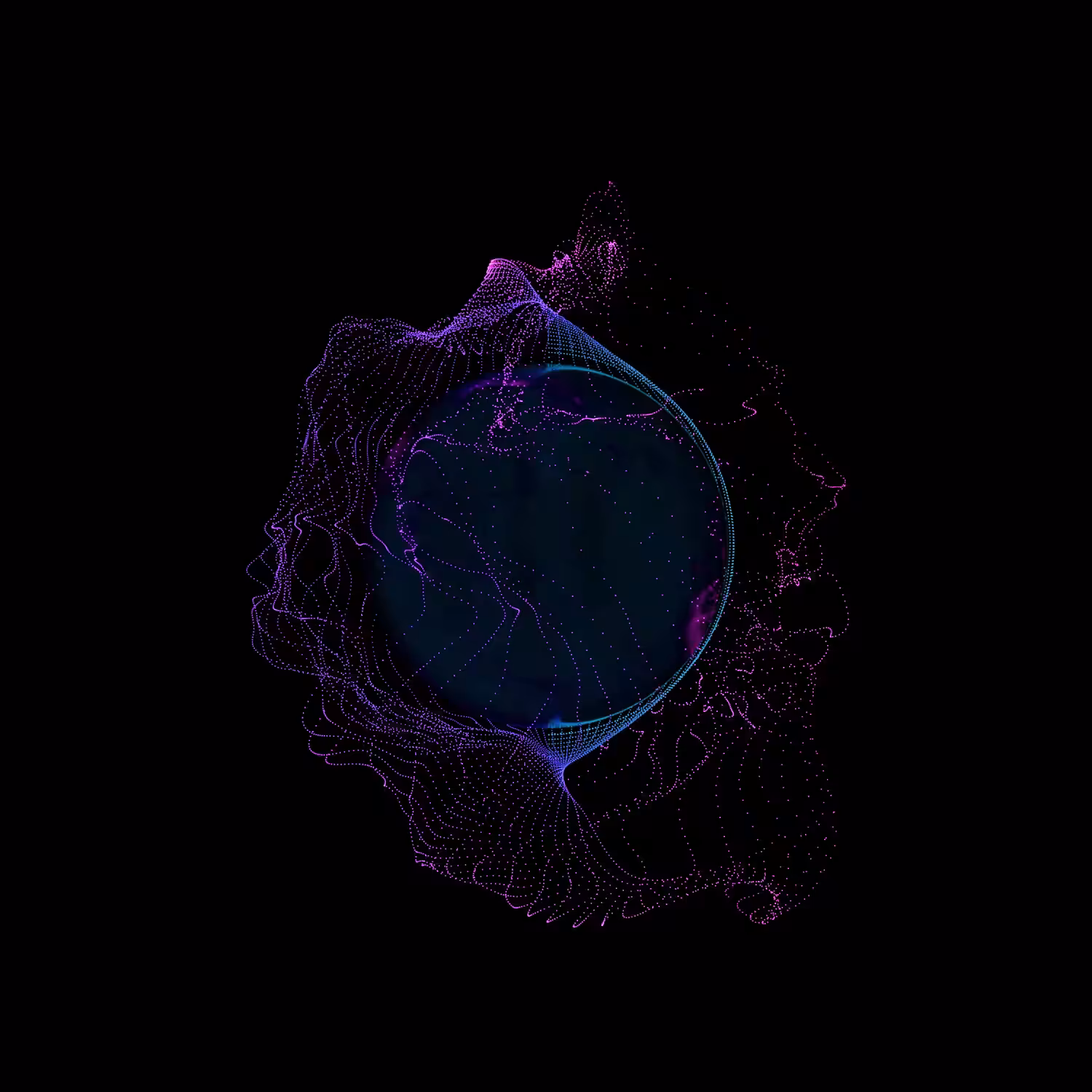 Spinning  jellyfish